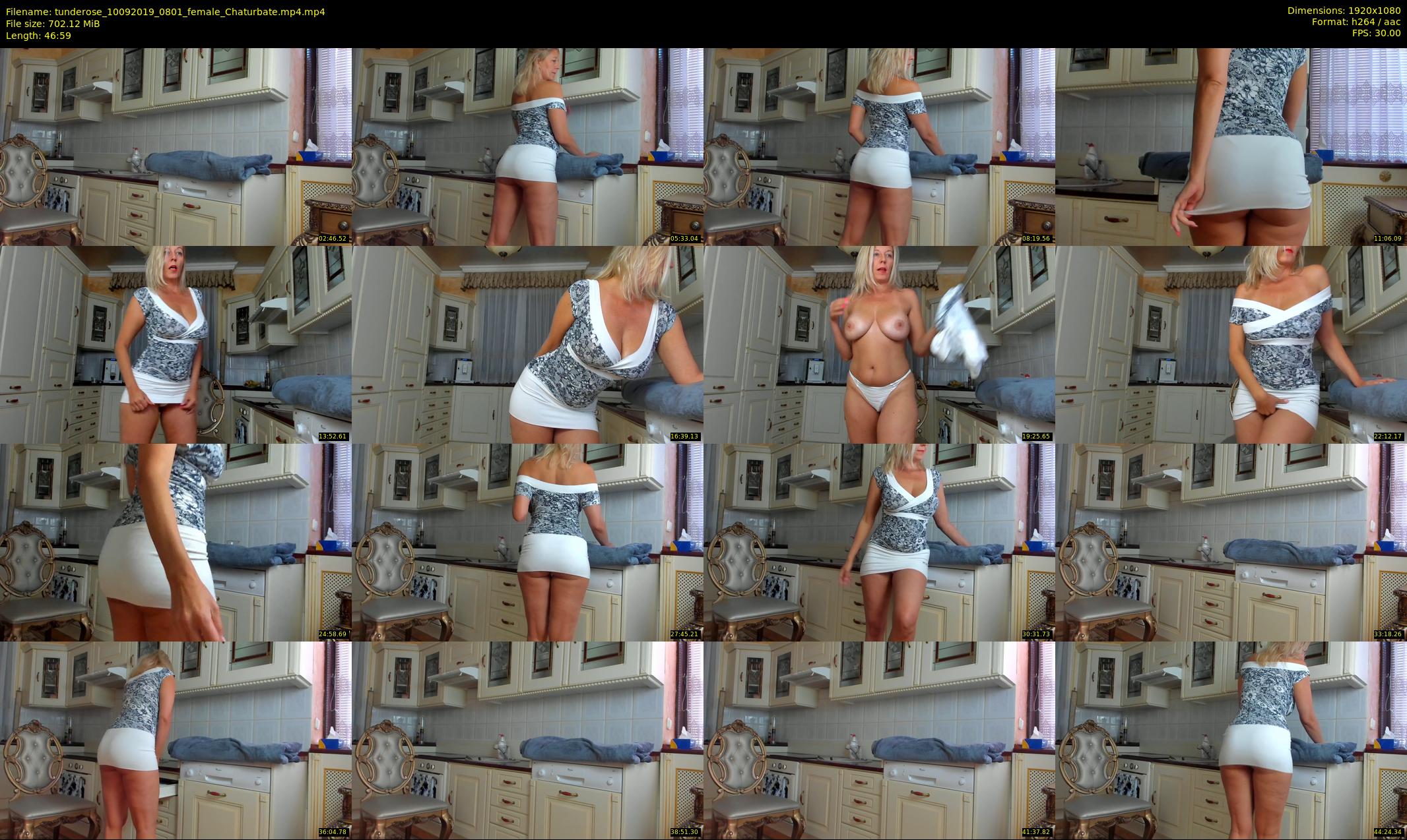 tunderose — 47 minute Chaturbate female cam show recording, 1080p, Sep 10, 2019