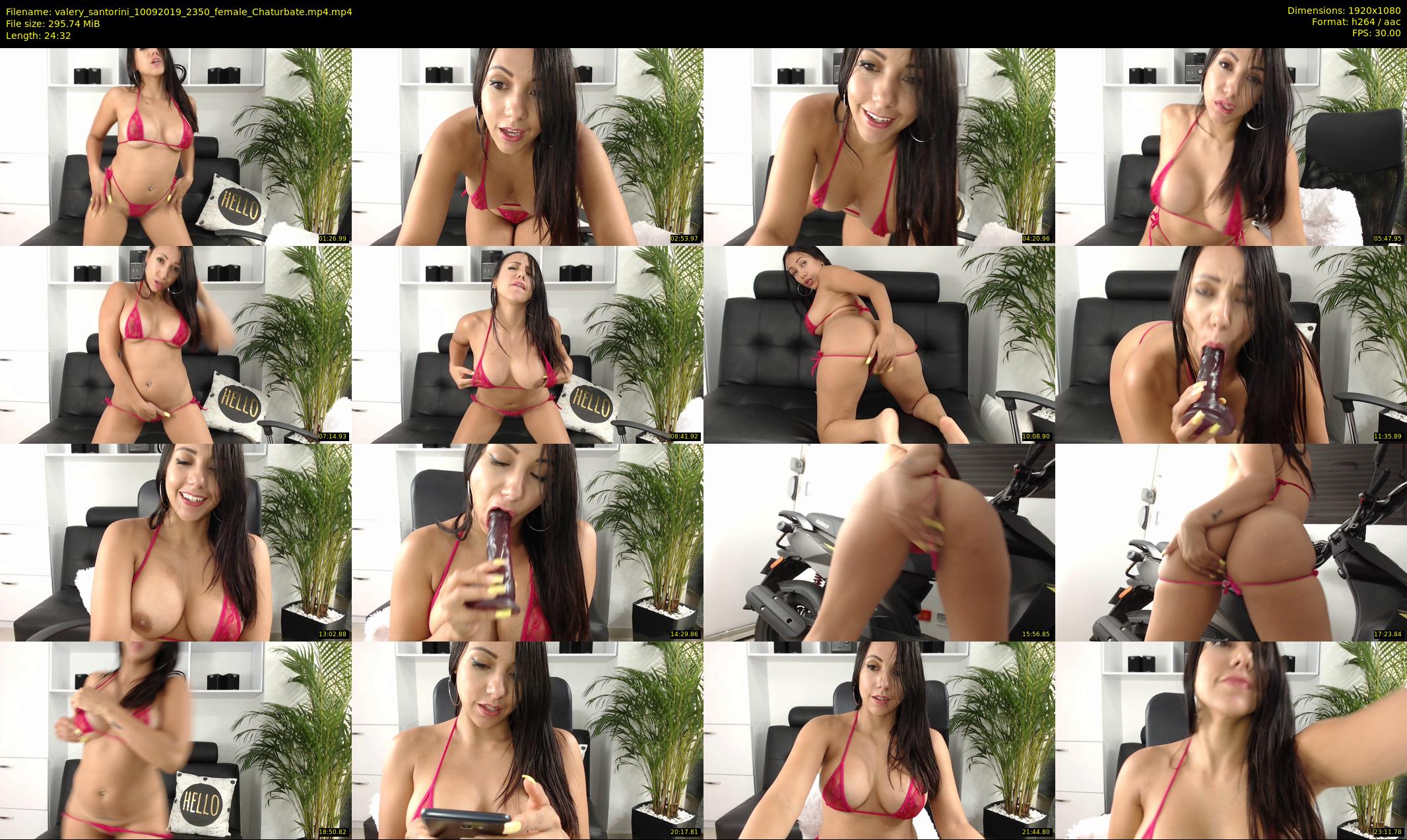 valery_santorini — 25 minute Chaturbate female cam show recording, 1080p, Sep 10, 2019