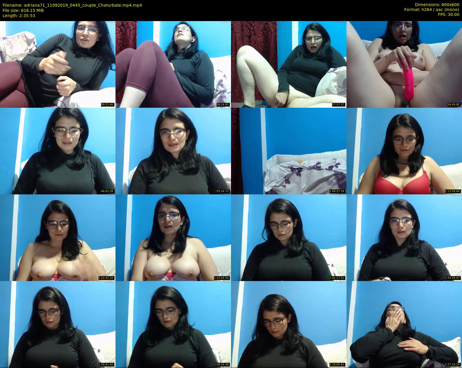 adriana71 — 156 minute Chaturbate couple cam show recording, 480p, Sep 11, 2019