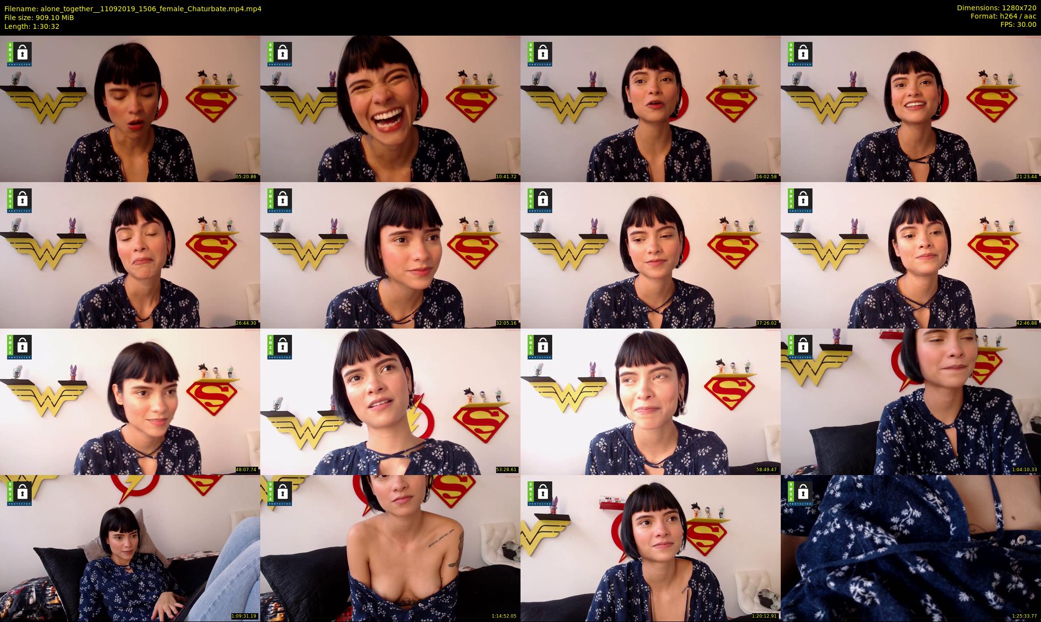 alone_together_ — 91 minute Chaturbate female cam show recording, 720p, Sep 11, 2019