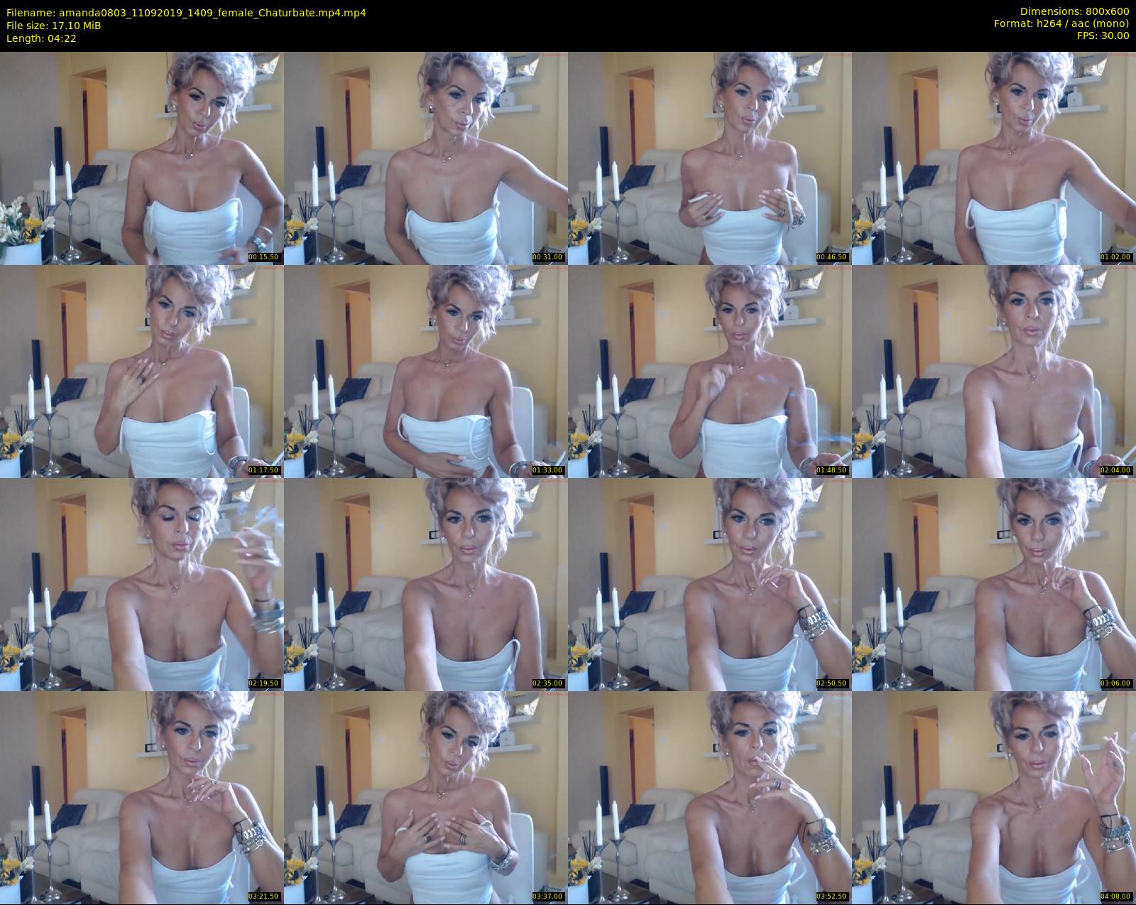 amanda0803 — 5 minute Chaturbate female cam show recording, 480p, Sep 11, 2019