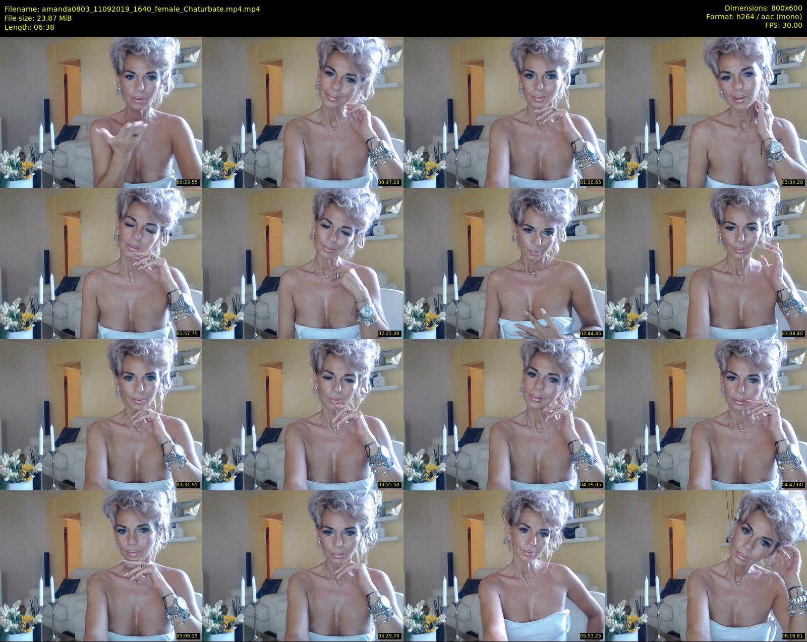 amanda0803 — 7 minute Chaturbate female cam show recording, 480p, Sep 11, 2019