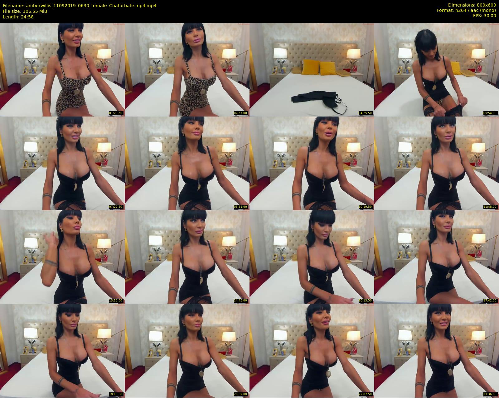amberwillis — 25 minute Chaturbate female cam show recording, 480p, Sep 11, 2019
