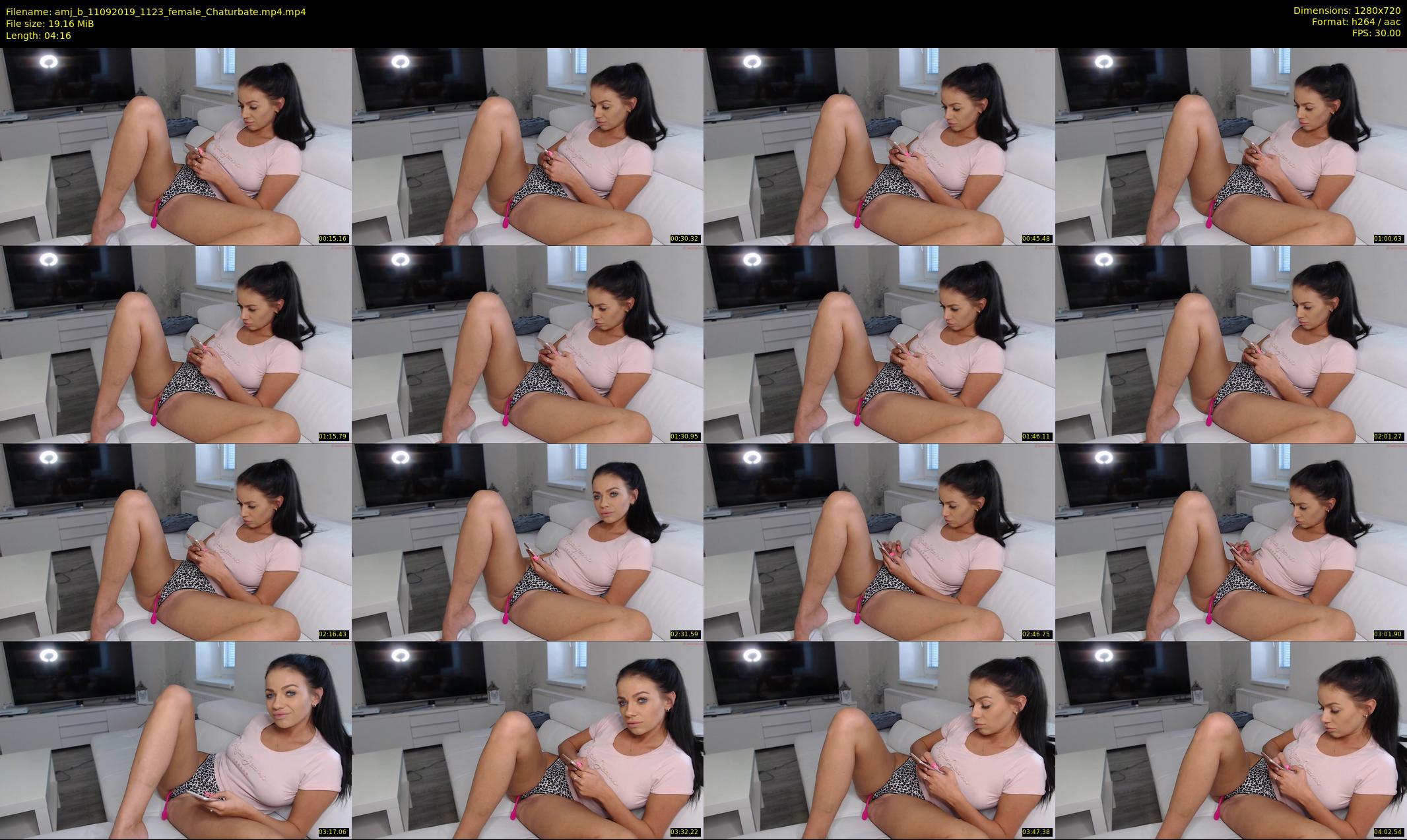 amj_b — 5 minute Chaturbate female cam show recording, 720p, Sep 11, 2019
