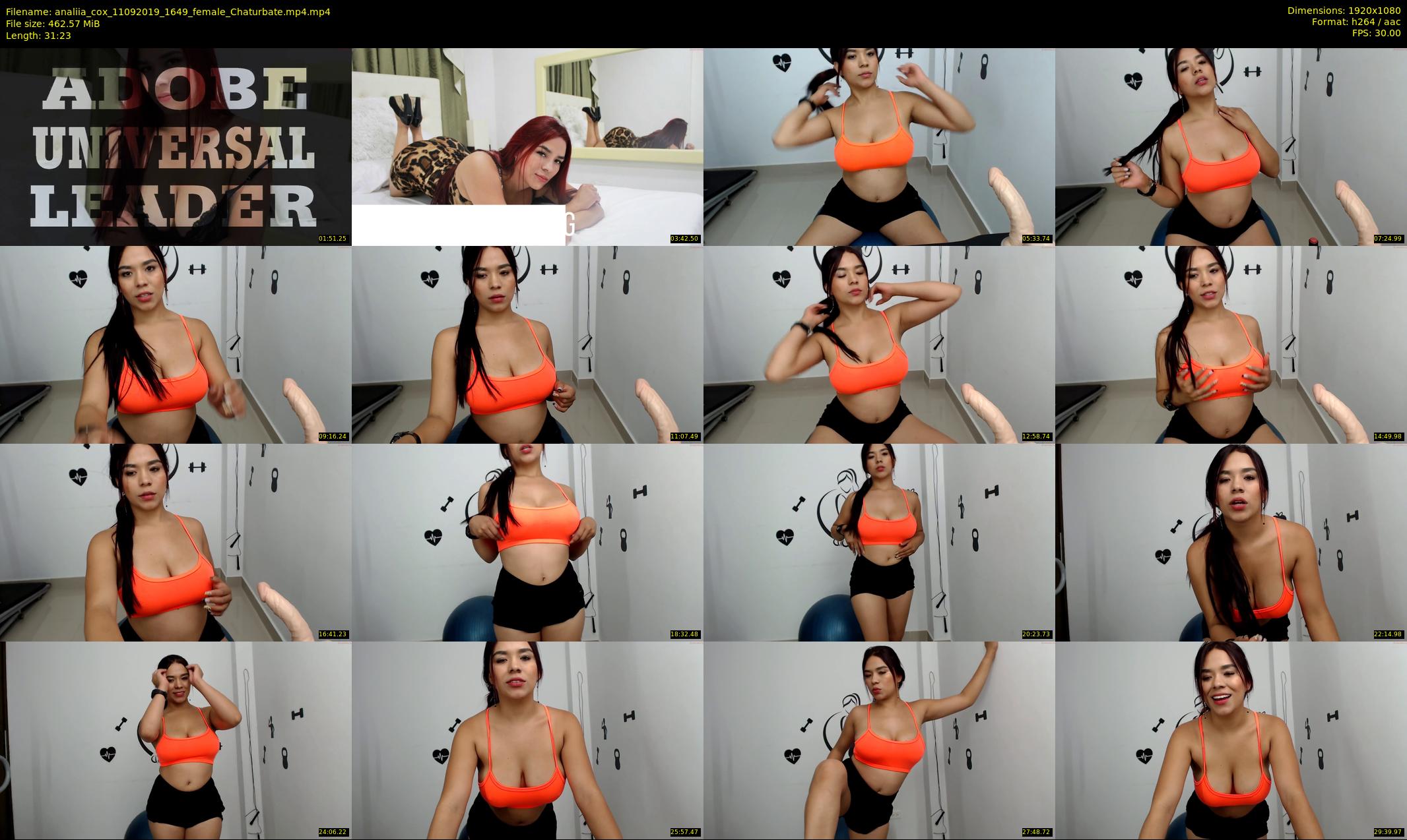 analiia_cox — 32 minute Chaturbate female cam show recording, 1080p, Sep 11, 2019