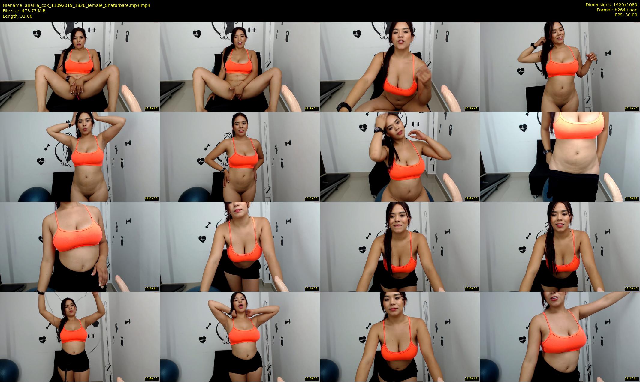 analiia_cox — 31 minute Chaturbate female cam show recording, 1080p, Sep 11, 2019