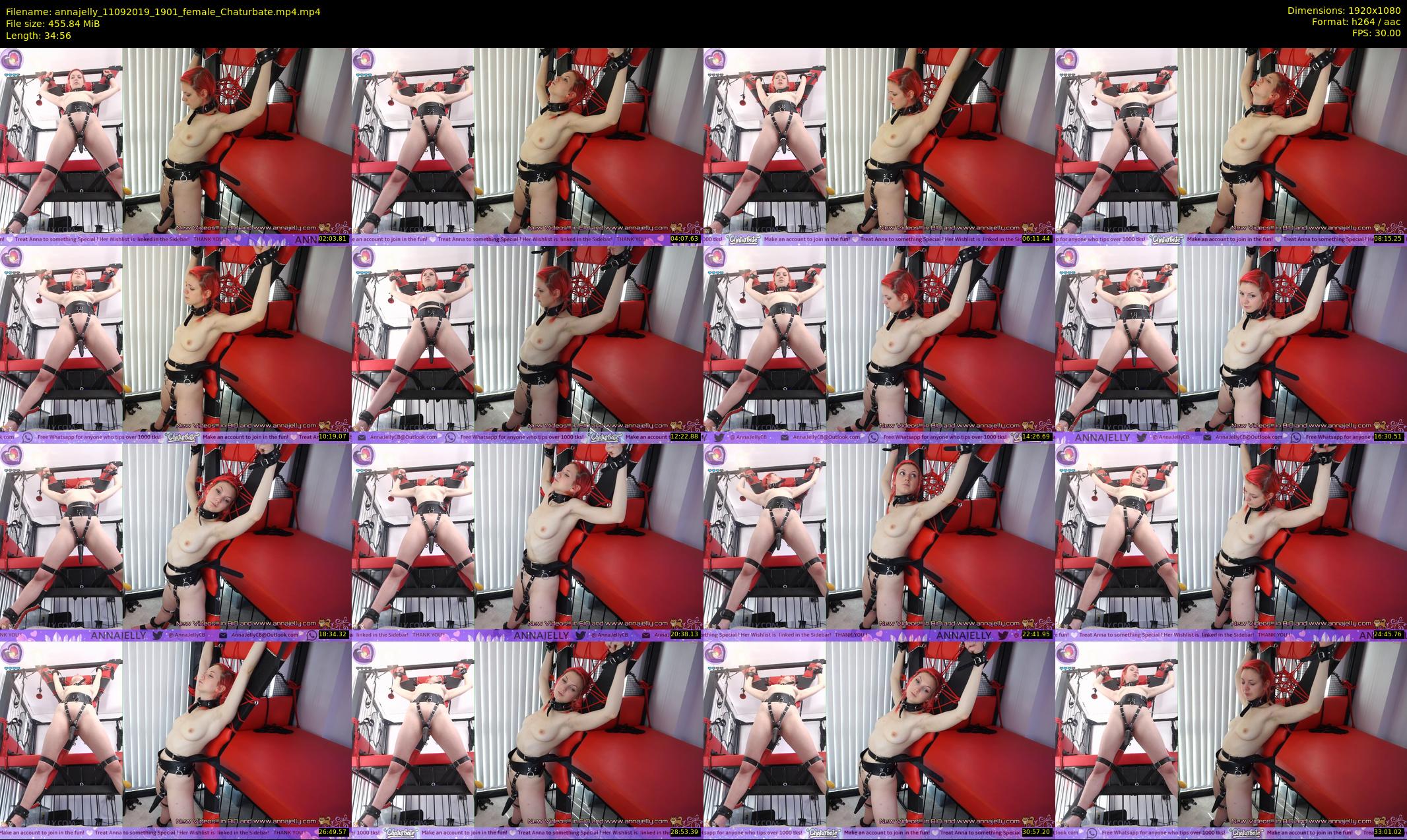 annajelly — 35 minute Chaturbate couple cam show recording, 1080p, Sep 11, 2019