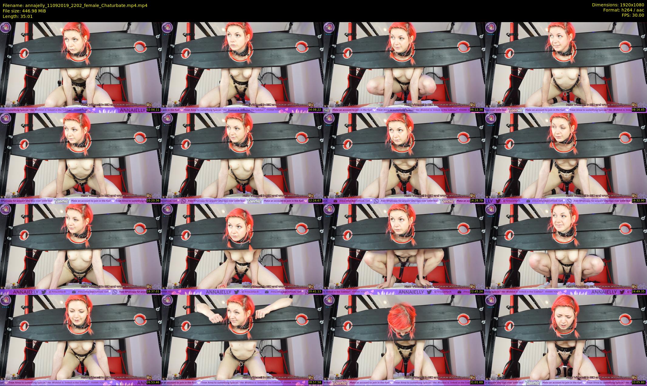 annajelly — 36 minute Chaturbate couple cam show recording, 1080p, Sep 11, 2019