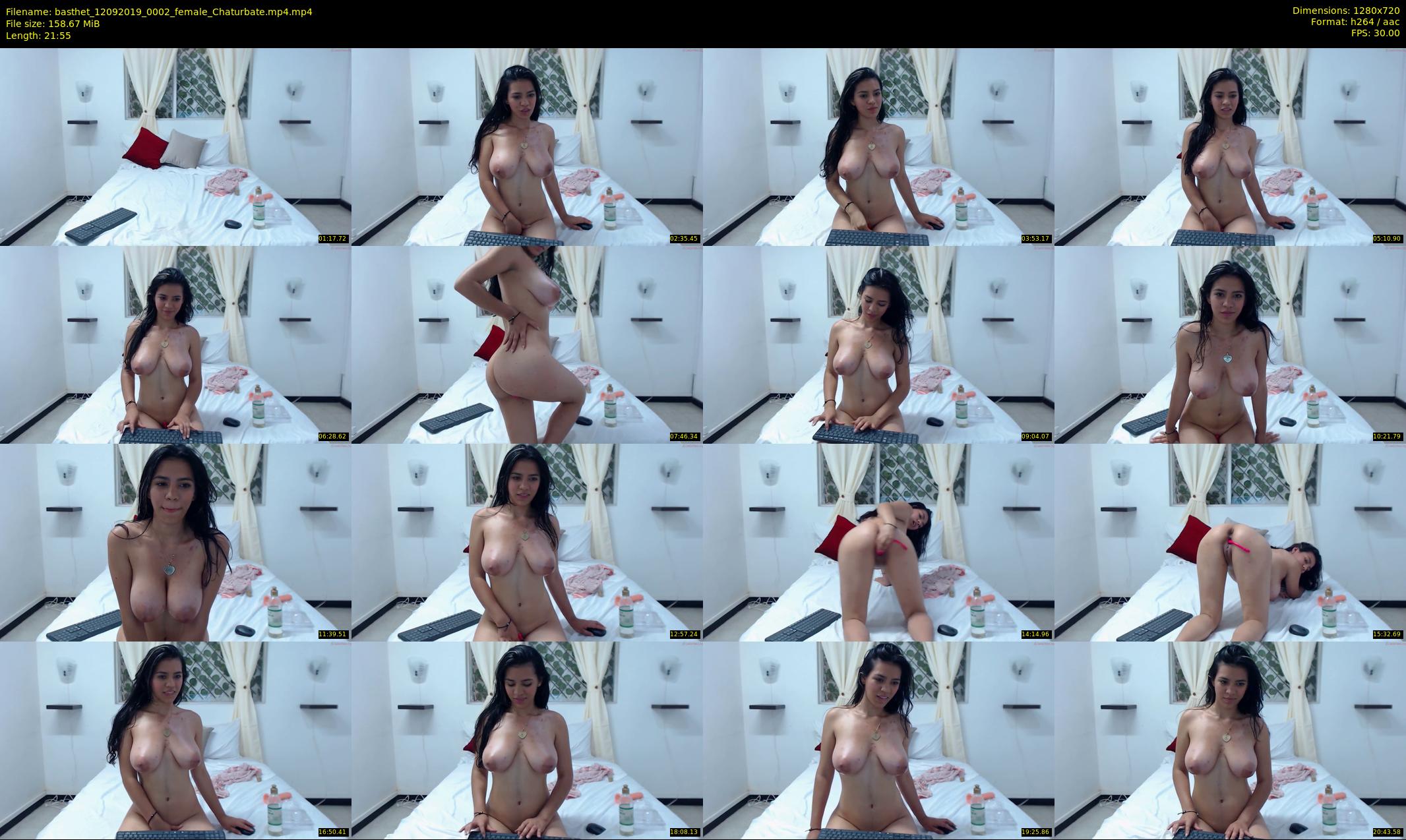 basthet — 22 minute Chaturbate female cam show recording, 720p, Sep 12, 2019