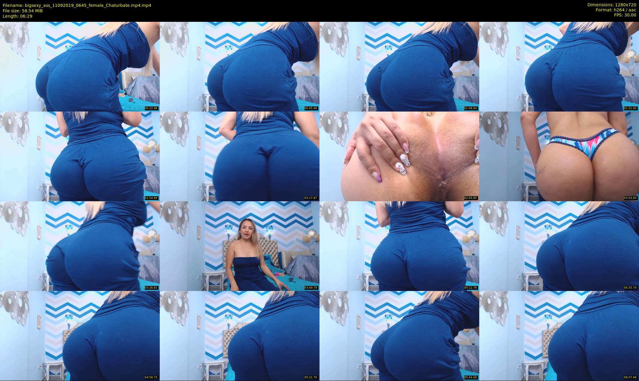 bigsexy_ass — 7 minute Chaturbate female cam show recording, 720p, Sep 11, 2019