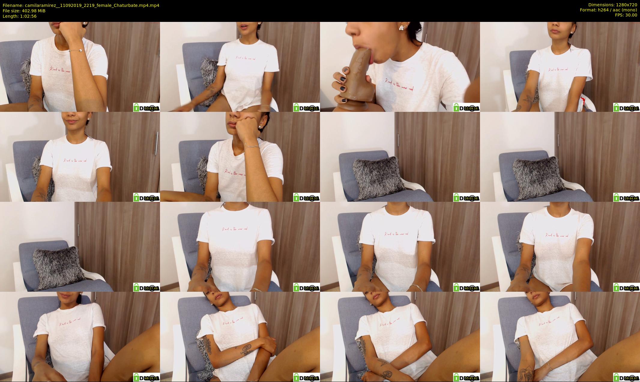 camilaramirez_ — 63 minute Chaturbate female cam show recording, 720p, Sep 11, 2019