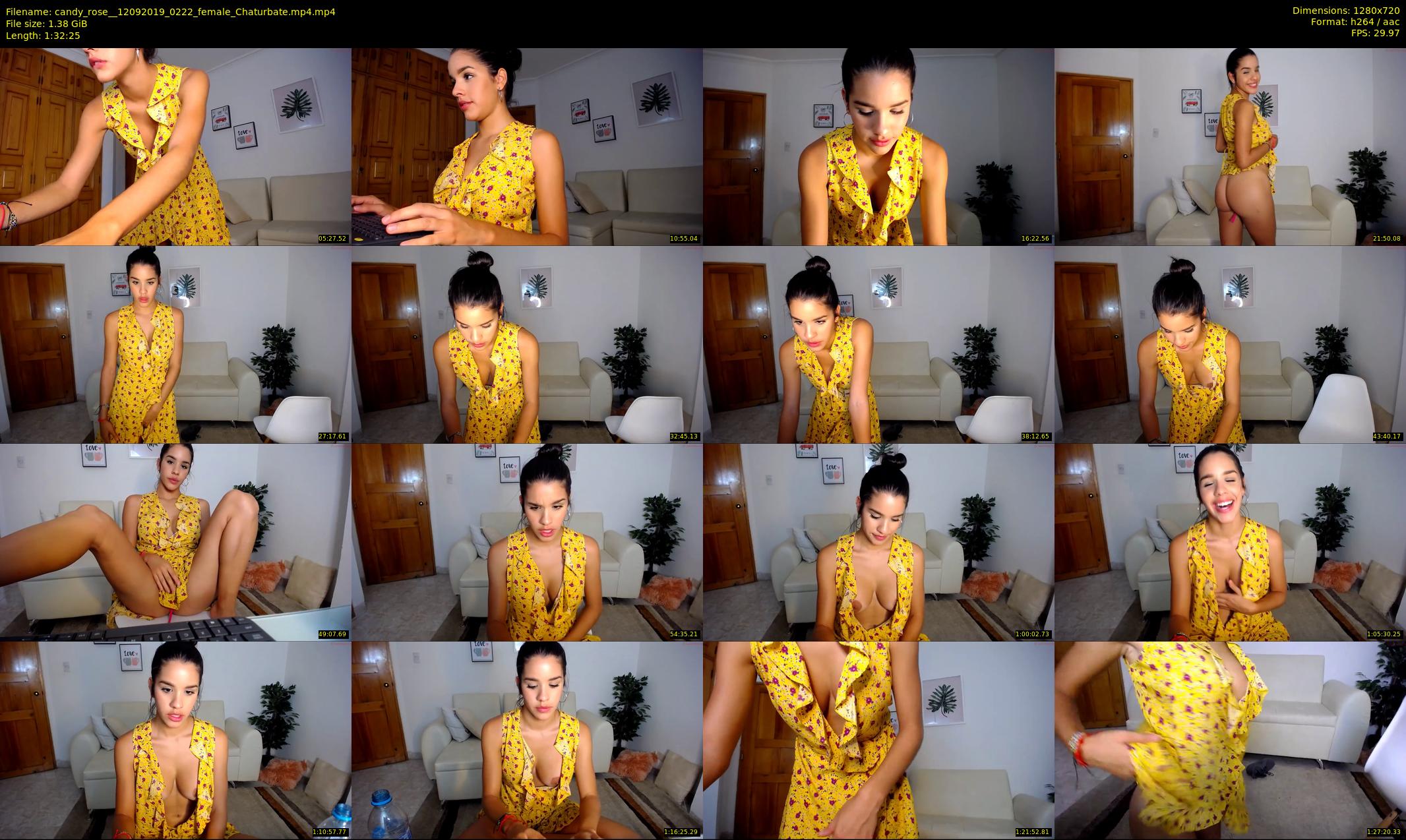 candy_rose_ — 93 minute Chaturbate female cam show recording, 720p, Sep 12, 2019