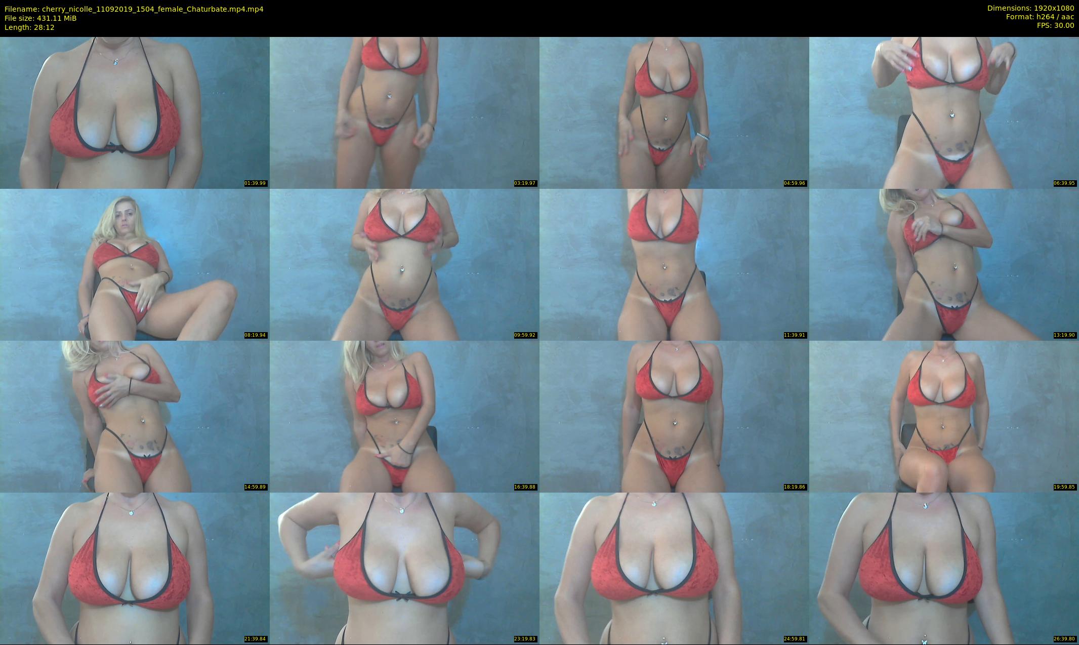 cherry_nicolle — 29 minute Chaturbate female cam show recording, 1080p, Sep 11, 2019