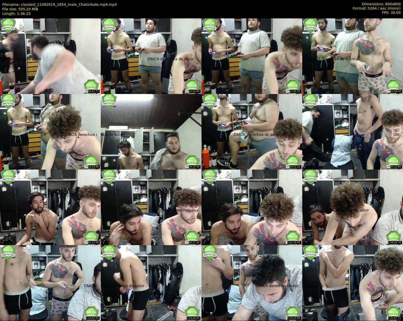 classied — 97 minute Chaturbate male cam show recording, 480p, Sep 11, 2019