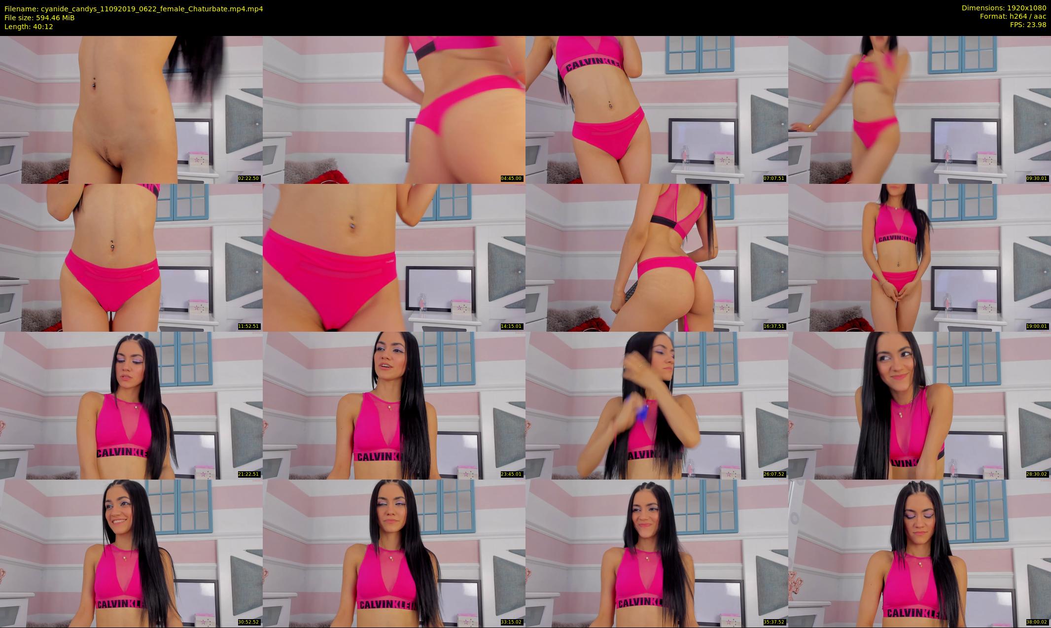 cyanide_candys — 41 minute Chaturbate female cam show recording, 1080p, Sep 11, 2019