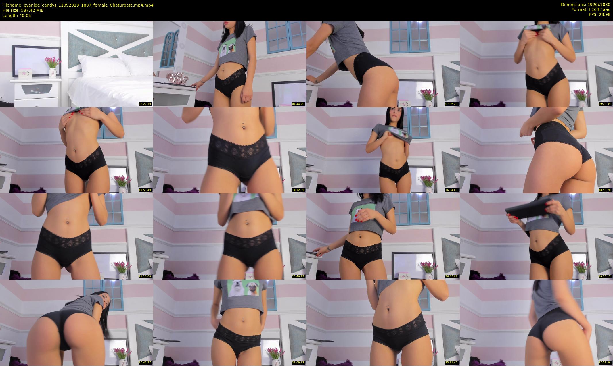 cyanide_candys — 41 minute Chaturbate female cam show recording, 1080p, Sep 11, 2019
