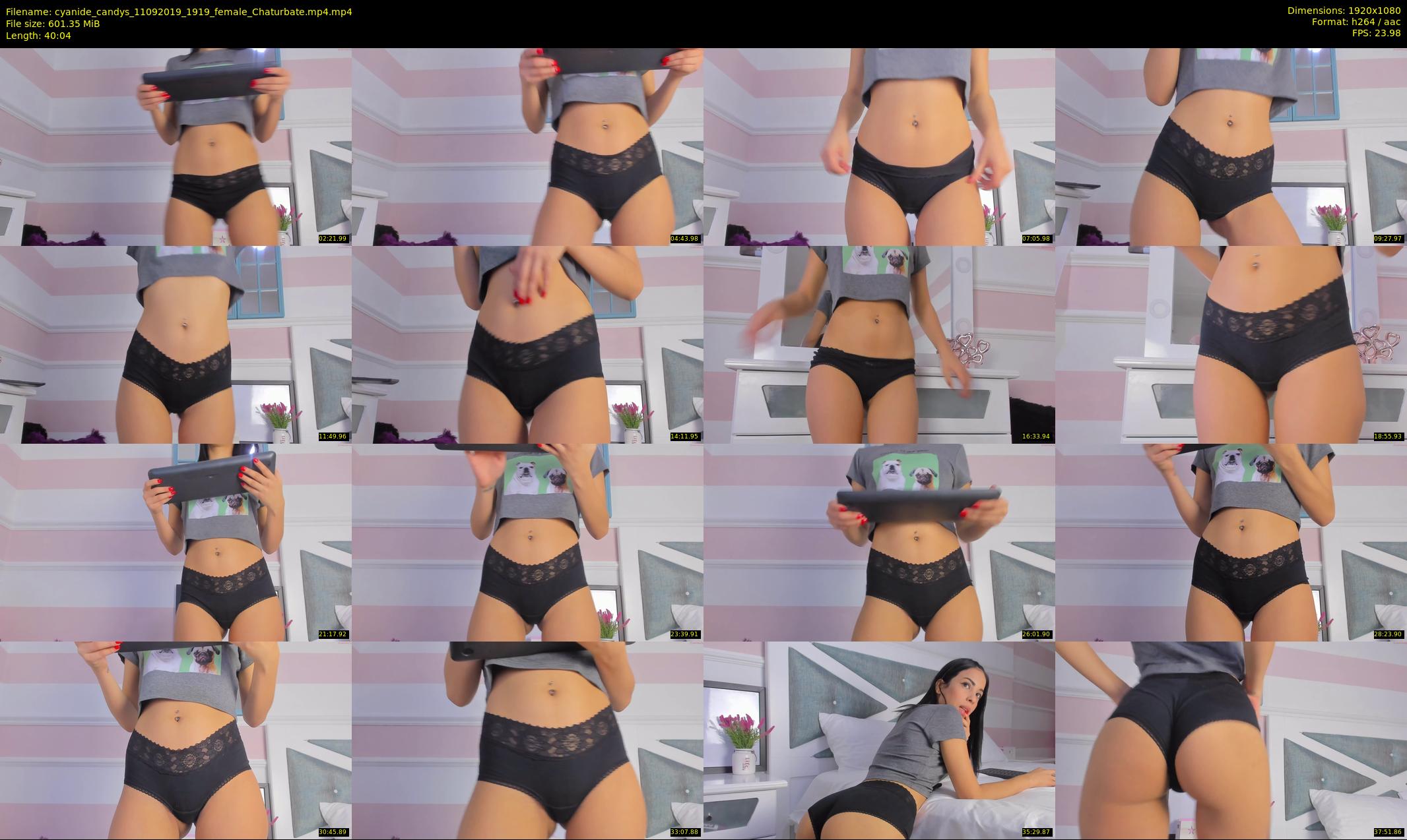 cyanide_candys — 41 minute Chaturbate female cam show recording, 1080p, Sep 11, 2019