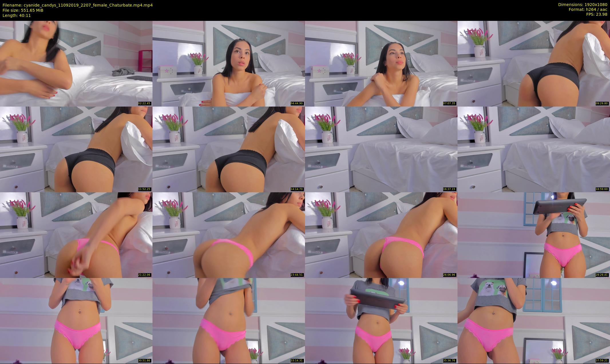 cyanide_candys — 41 minute Chaturbate female cam show recording, 1080p, Sep 11, 2019