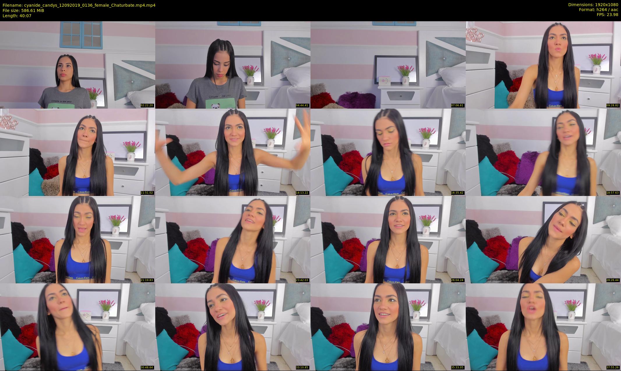 cyanide_candys — 41 minute Chaturbate female cam show recording, 1080p, Sep 12, 2019