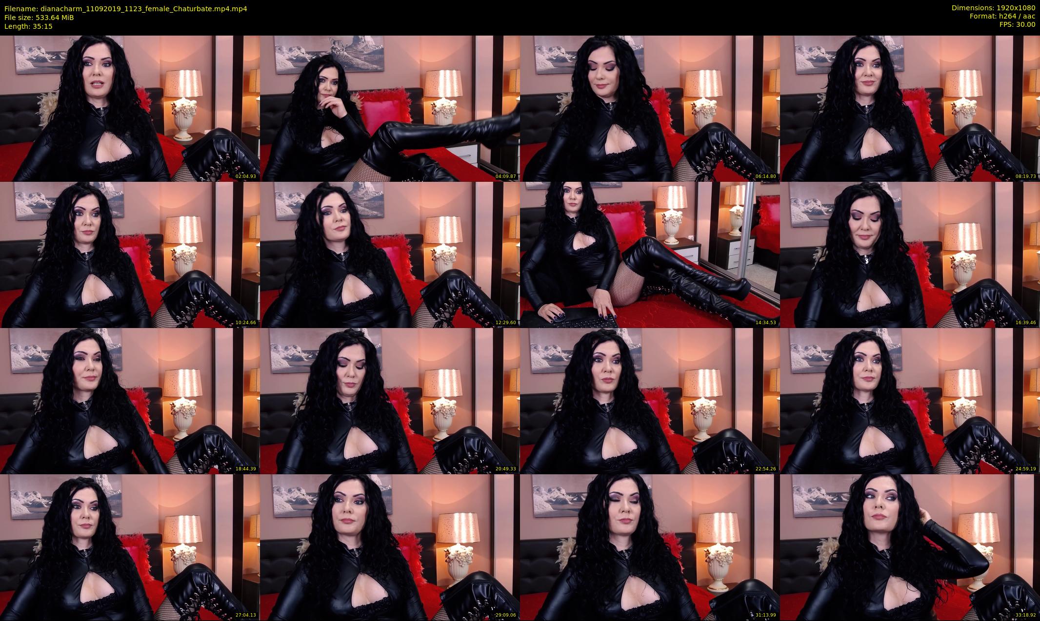 dianacharm — 36 minute Chaturbate female cam show recording, 1080p, Sep 11, 2019