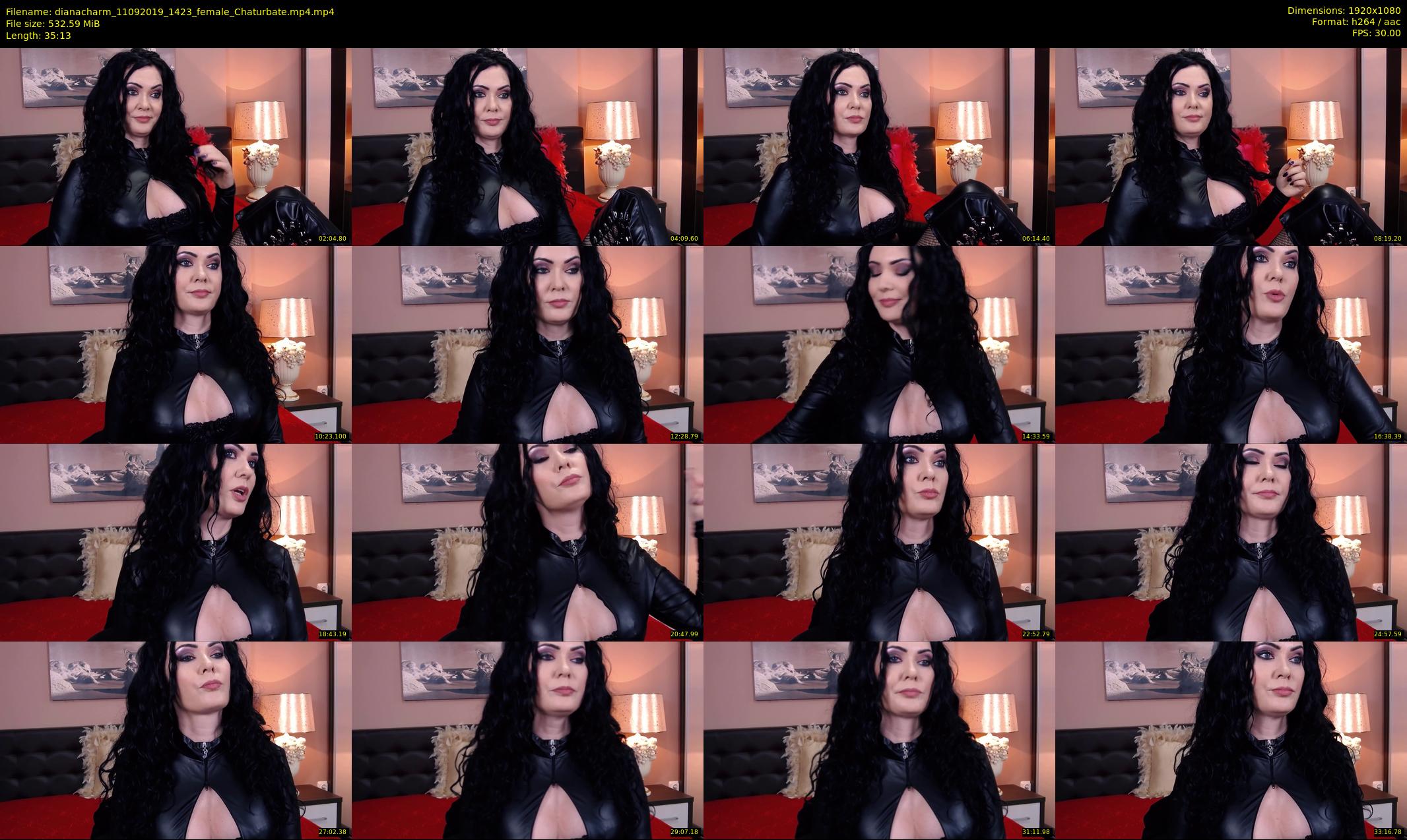 dianacharm — 36 minute Chaturbate female cam show recording, 1080p, Sep 11, 2019