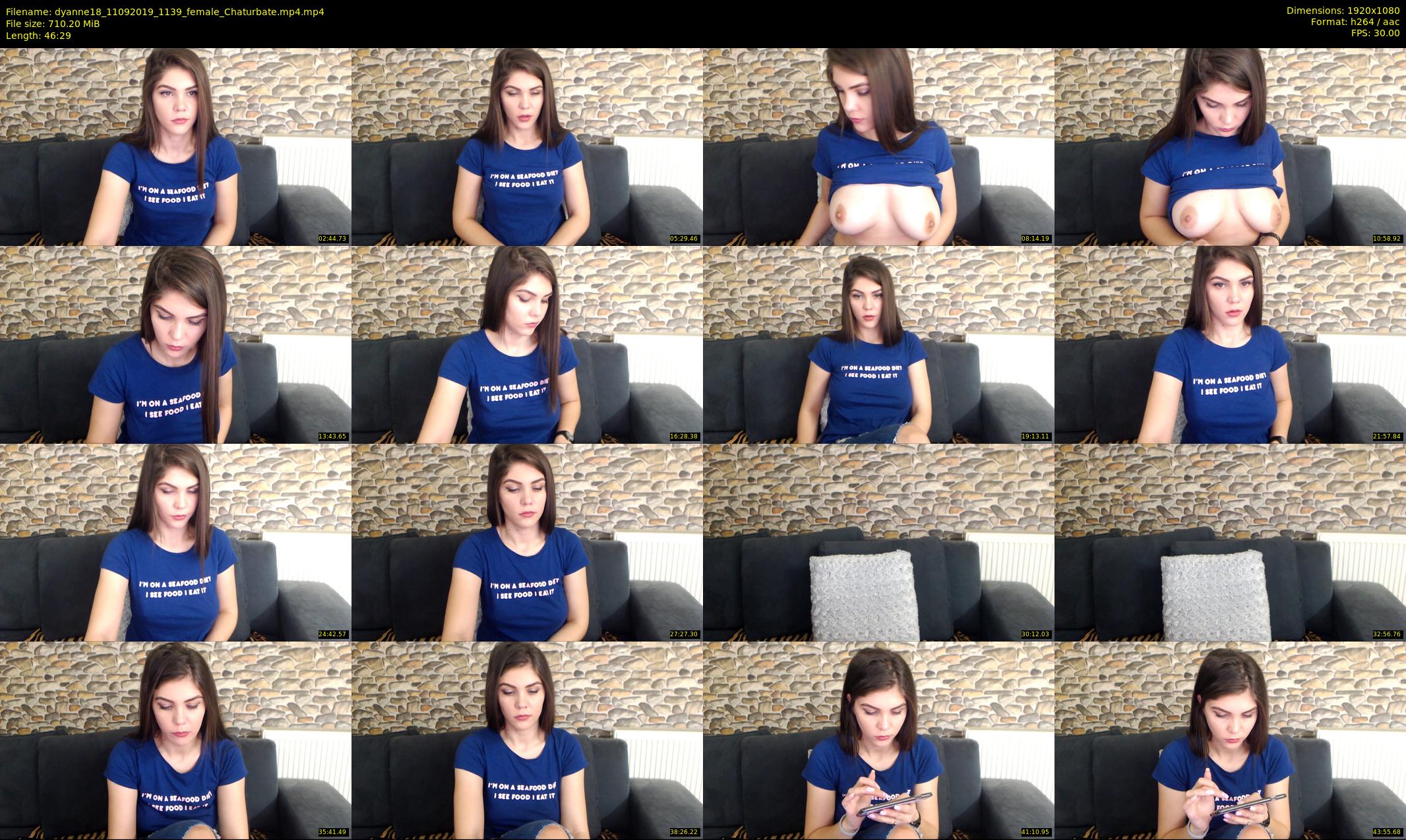 dyanne18 — 47 minute Chaturbate female cam show recording, 1080p, Sep 11, 2019