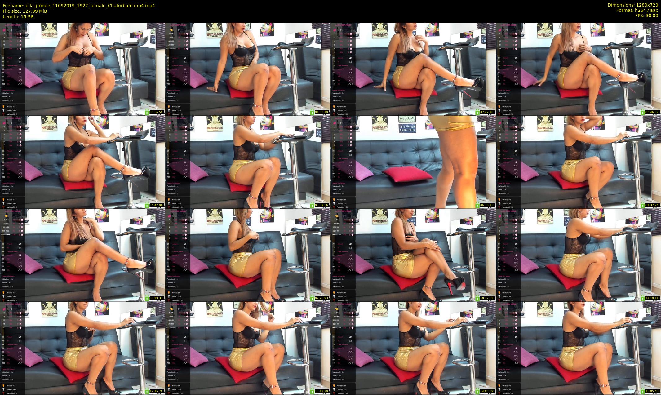 ella_pridee — 16 minute Chaturbate female cam show recording, 720p, Sep 11, 2019