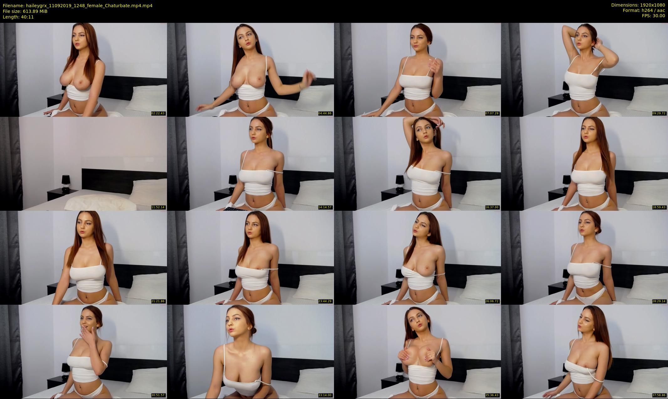haileygrx — 41 minute Chaturbate female cam show recording, 1080p, Sep 11, 2019