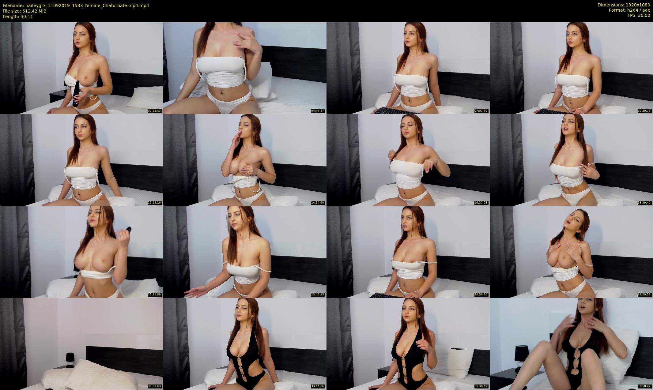 haileygrx — 41 minute Chaturbate female cam show recording, 1080p, Sep 11, 2019