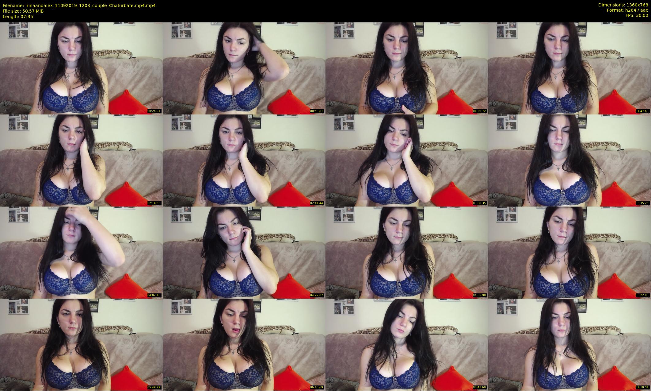 irinaandalex — 8 minute Chaturbate couple cam show recording, 720p, Sep 11, 2019