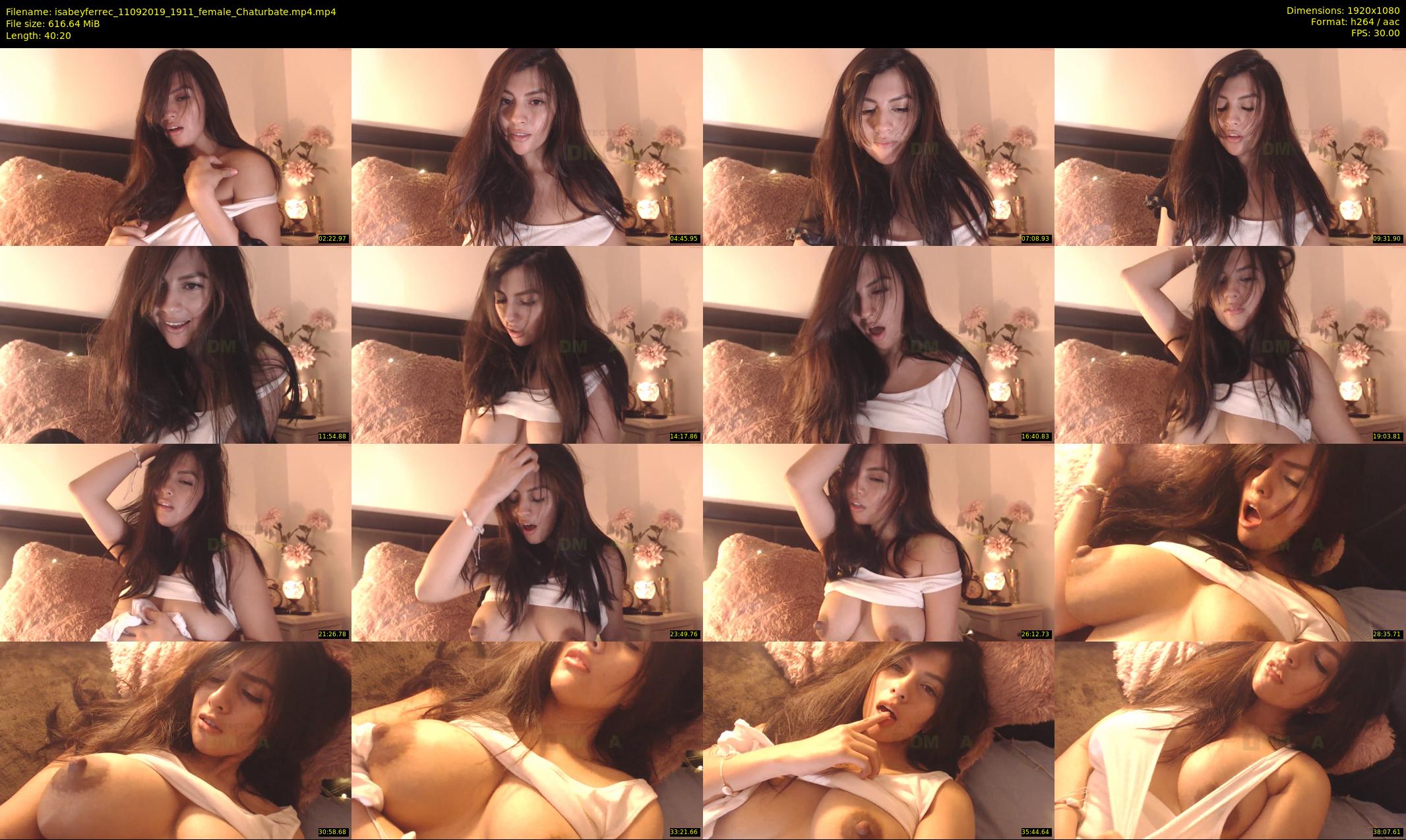isabeyferrec — 41 minute Chaturbate female cam show recording, 1080p, Sep 11, 2019