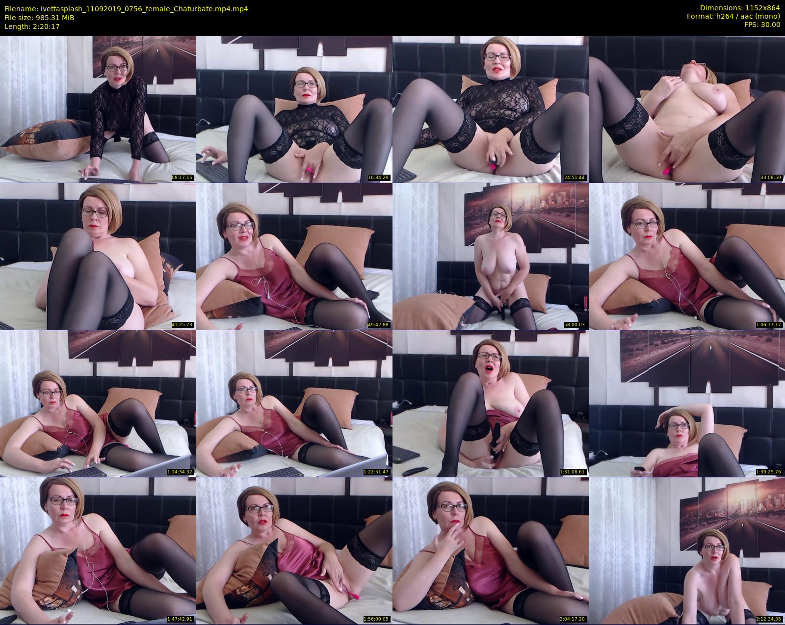 ivettasplash — 141 minute Chaturbate female cam show recording, 720p, Sep 11, 2019