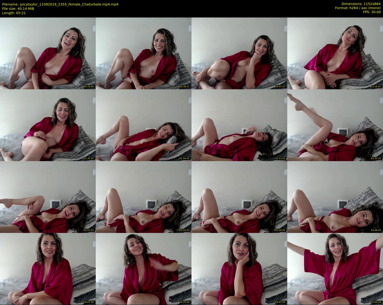 juicytaylor — 6 minute Chaturbate female cam show recording, 720p, Sep 11, 2019