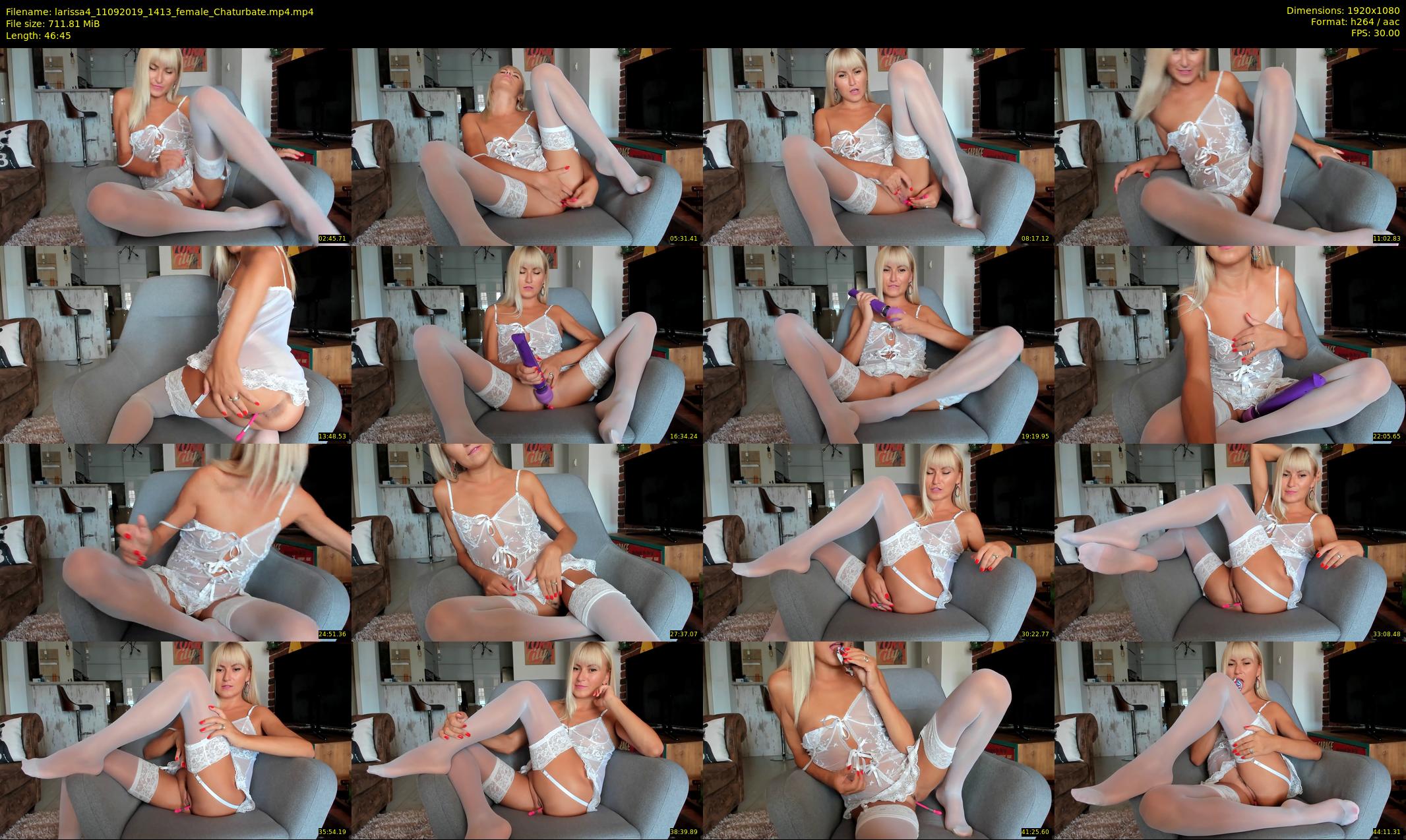 larissa4 — 47 minute Chaturbate female cam show recording, 1080p, Sep 11, 2019