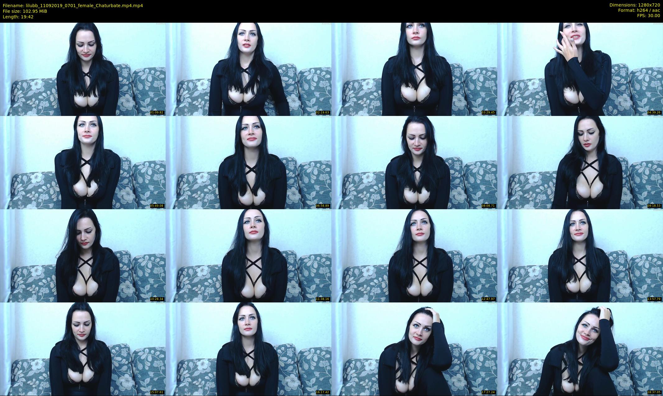 lilubb — 20 minute Chaturbate female cam show recording, 720p, Sep 11, 2019