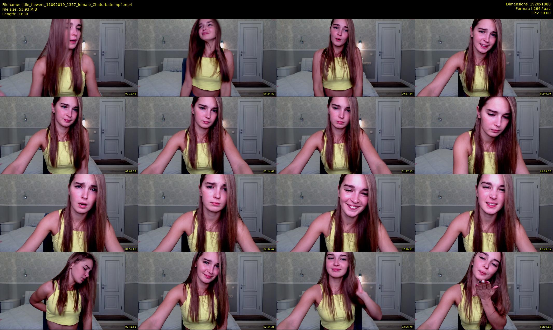 litlle_flowers — 4 minute Chaturbate female cam show recording, 1080p, Sep 11, 2019