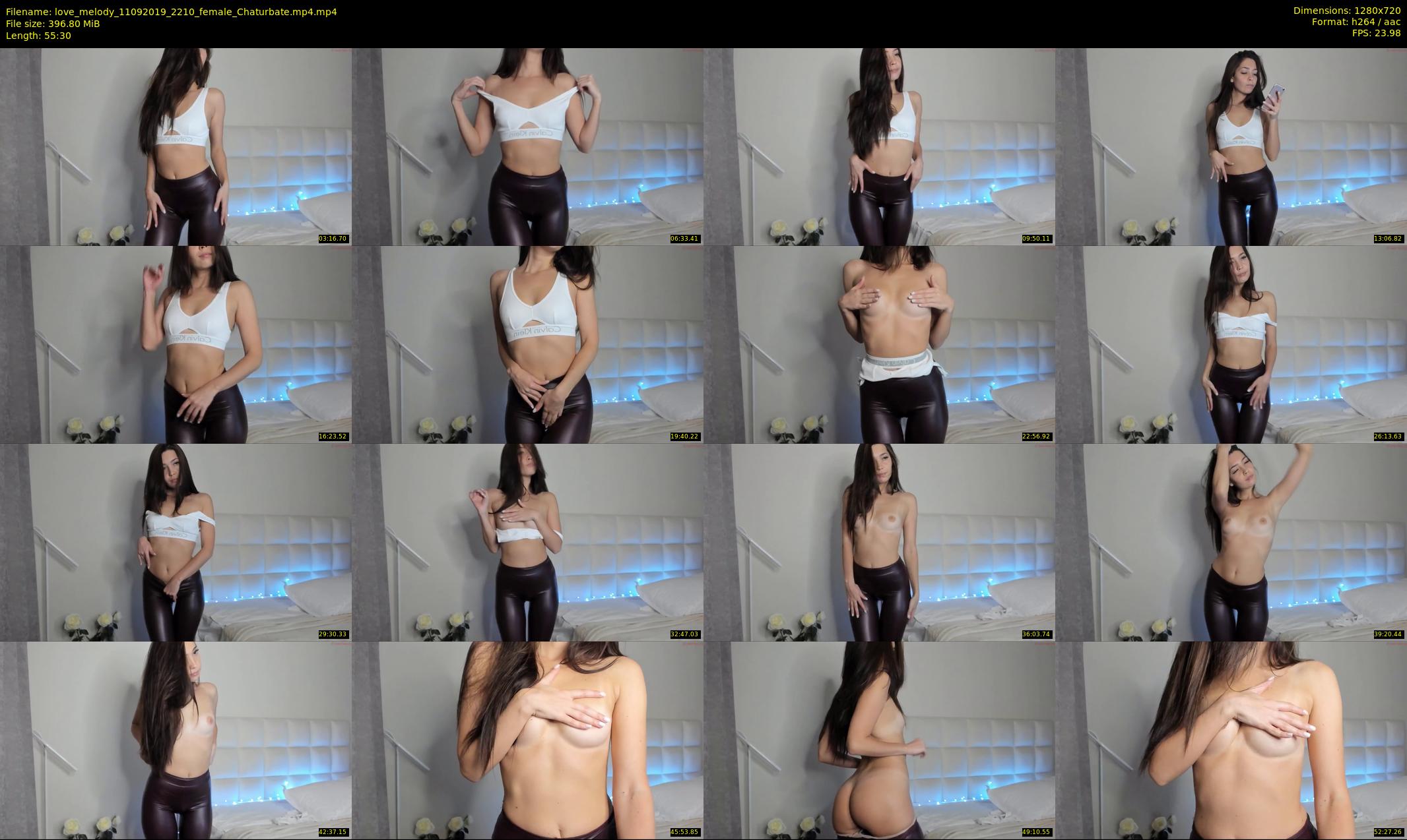 love_melody — 56 minute Chaturbate female cam show recording, 720p, Sep 11, 2019