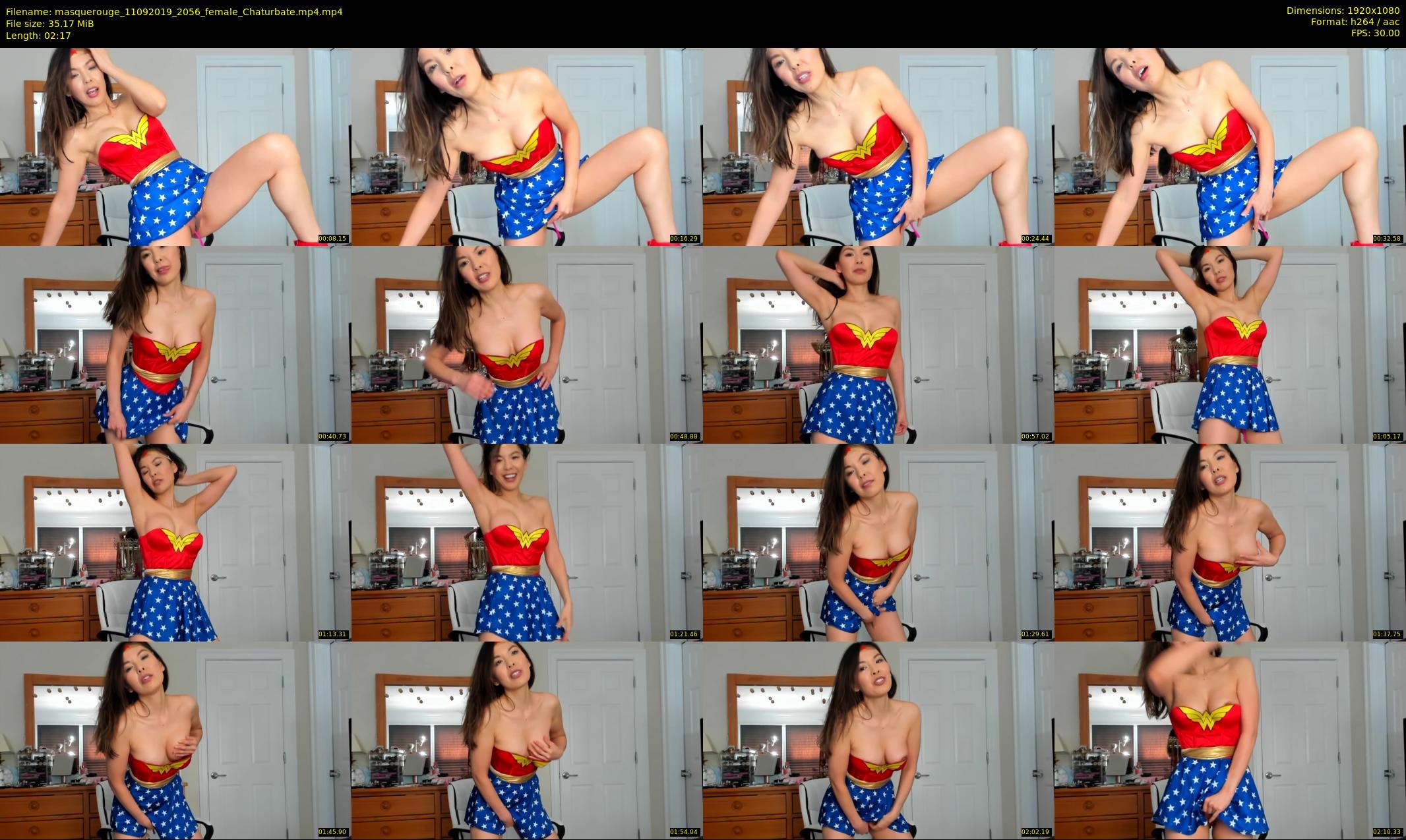 masquerouge — 3 minute Chaturbate female cam show recording, 1080p, Sep 11, 2019