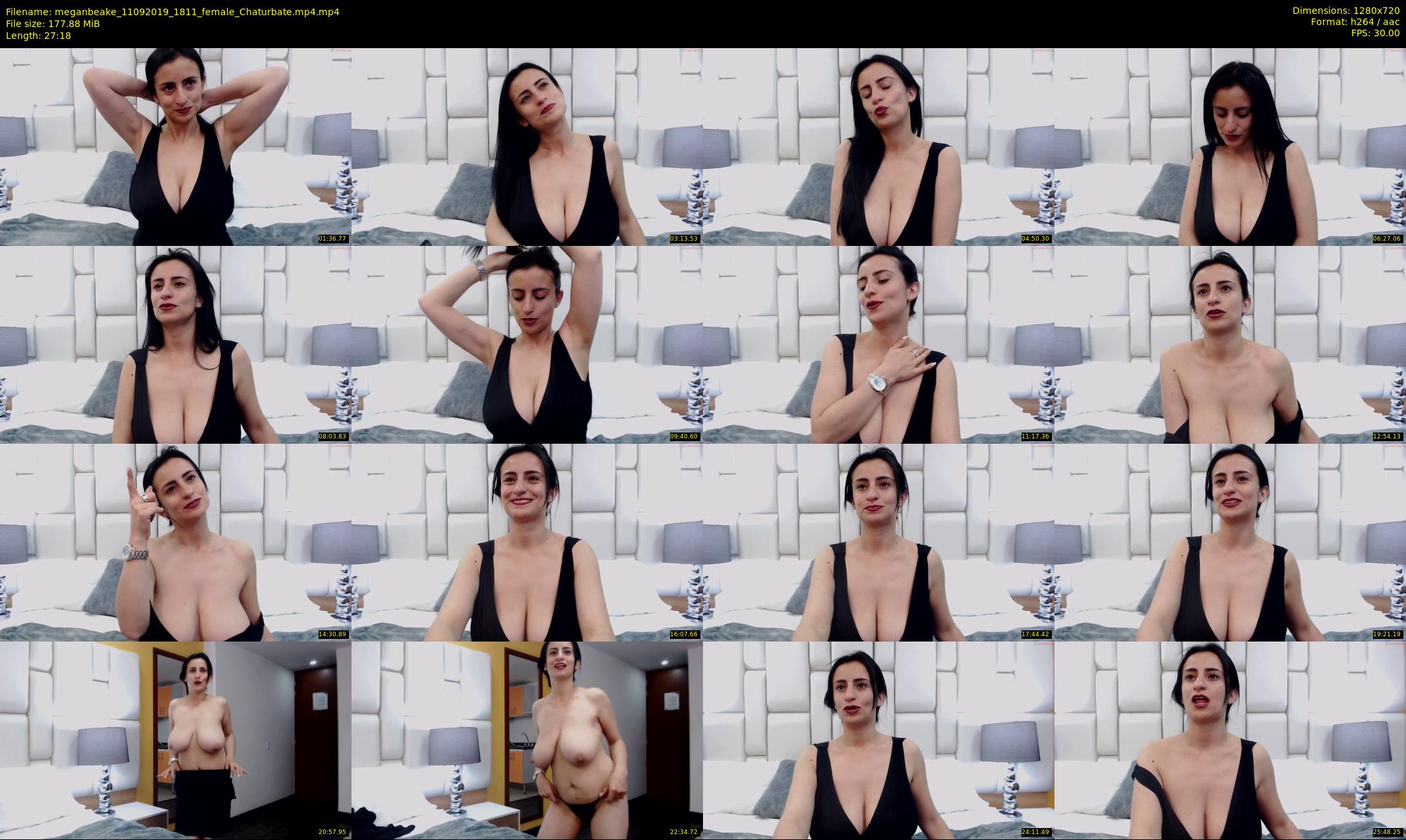 meganbeake — 28 minute Chaturbate female cam show recording, 720p, Sep 11, 2019