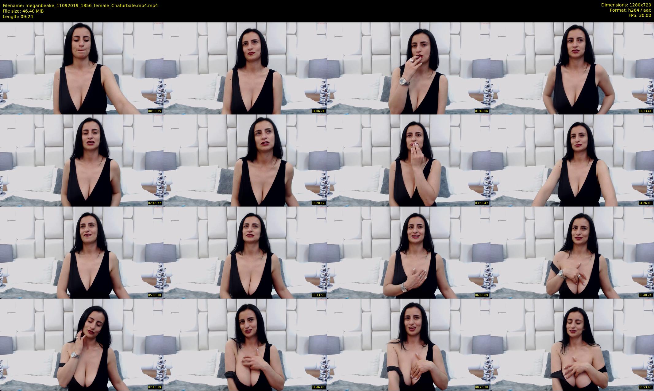meganbeake — 10 minute Chaturbate female cam show recording, 720p, Sep 11, 2019