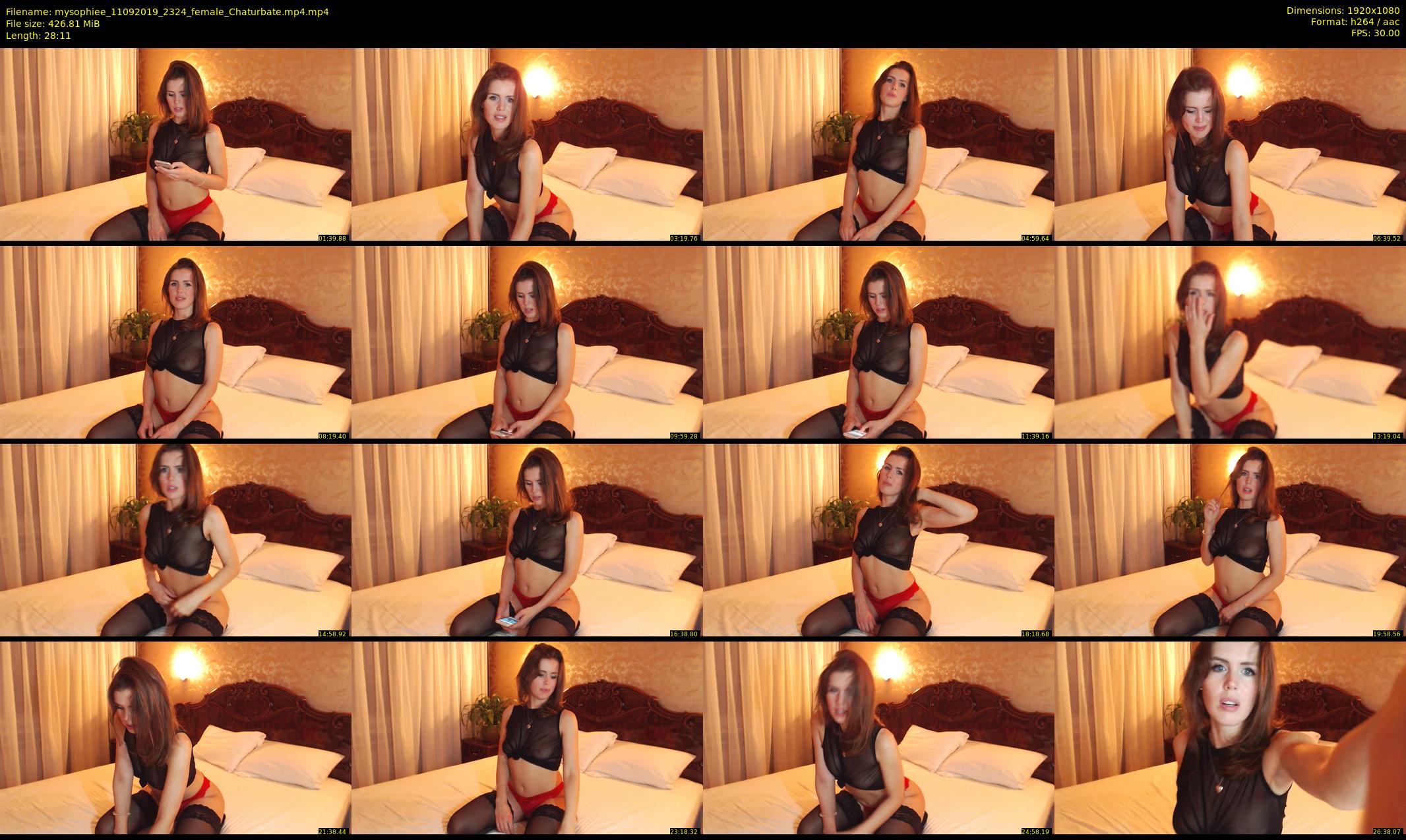 mysophiee — 29 minute Chaturbate female cam show recording, 1080p, Sep 11, 2019