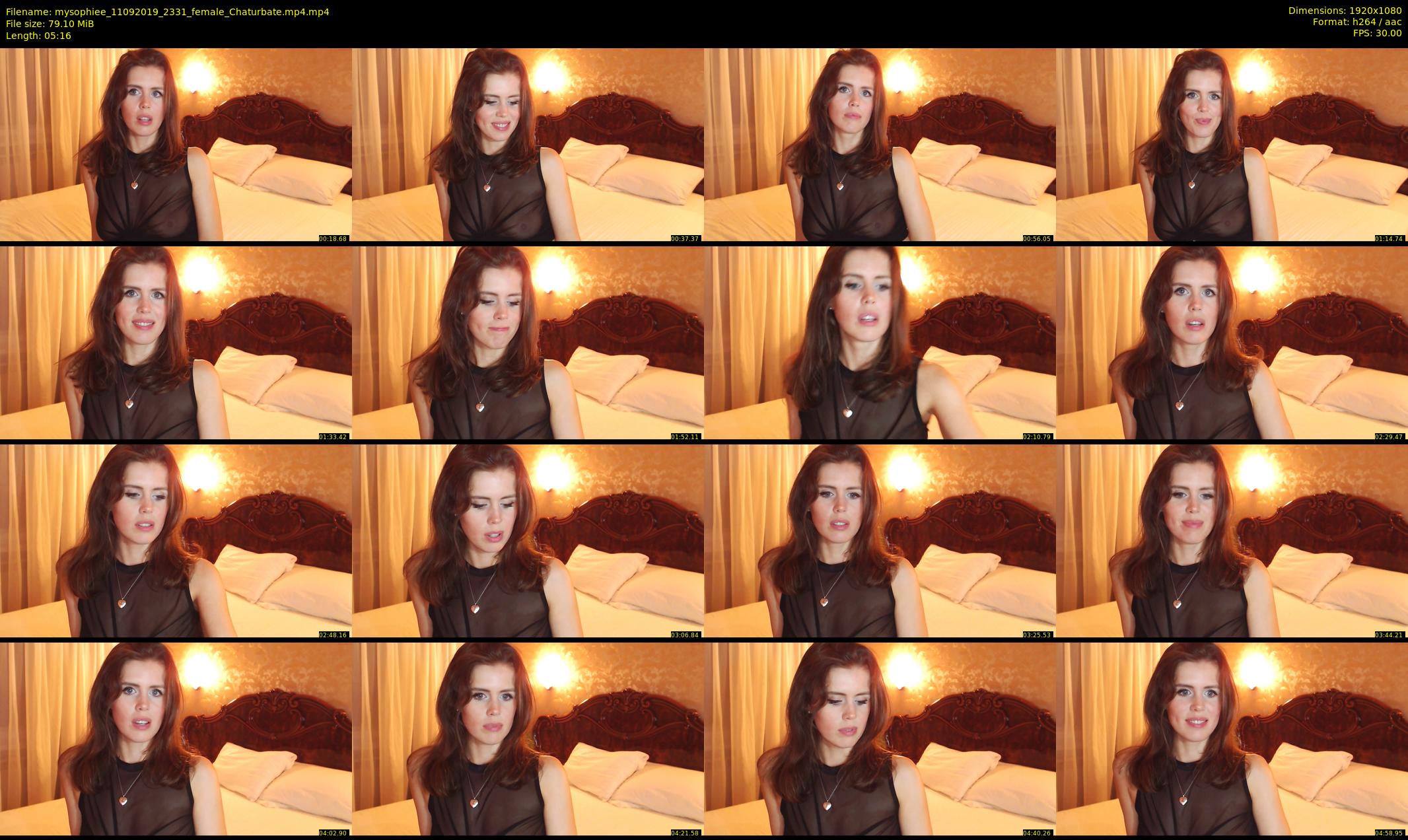 mysophiee — 6 minute Chaturbate female cam show recording, 1080p, Sep 11, 2019