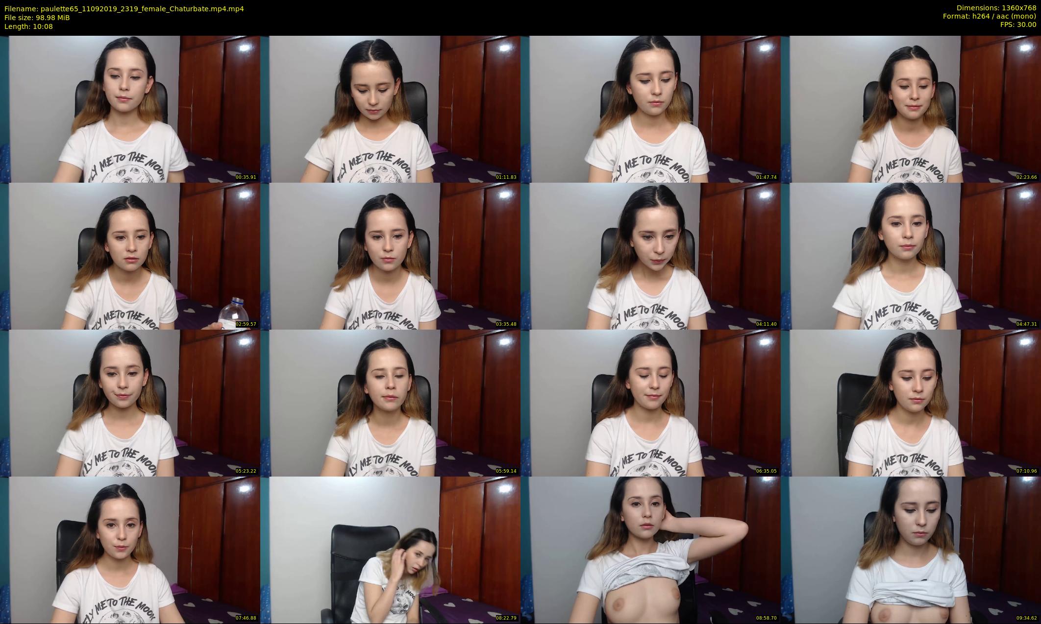 paulette65 — 11 minute Chaturbate female cam show recording, 720p, Sep 11, 2019