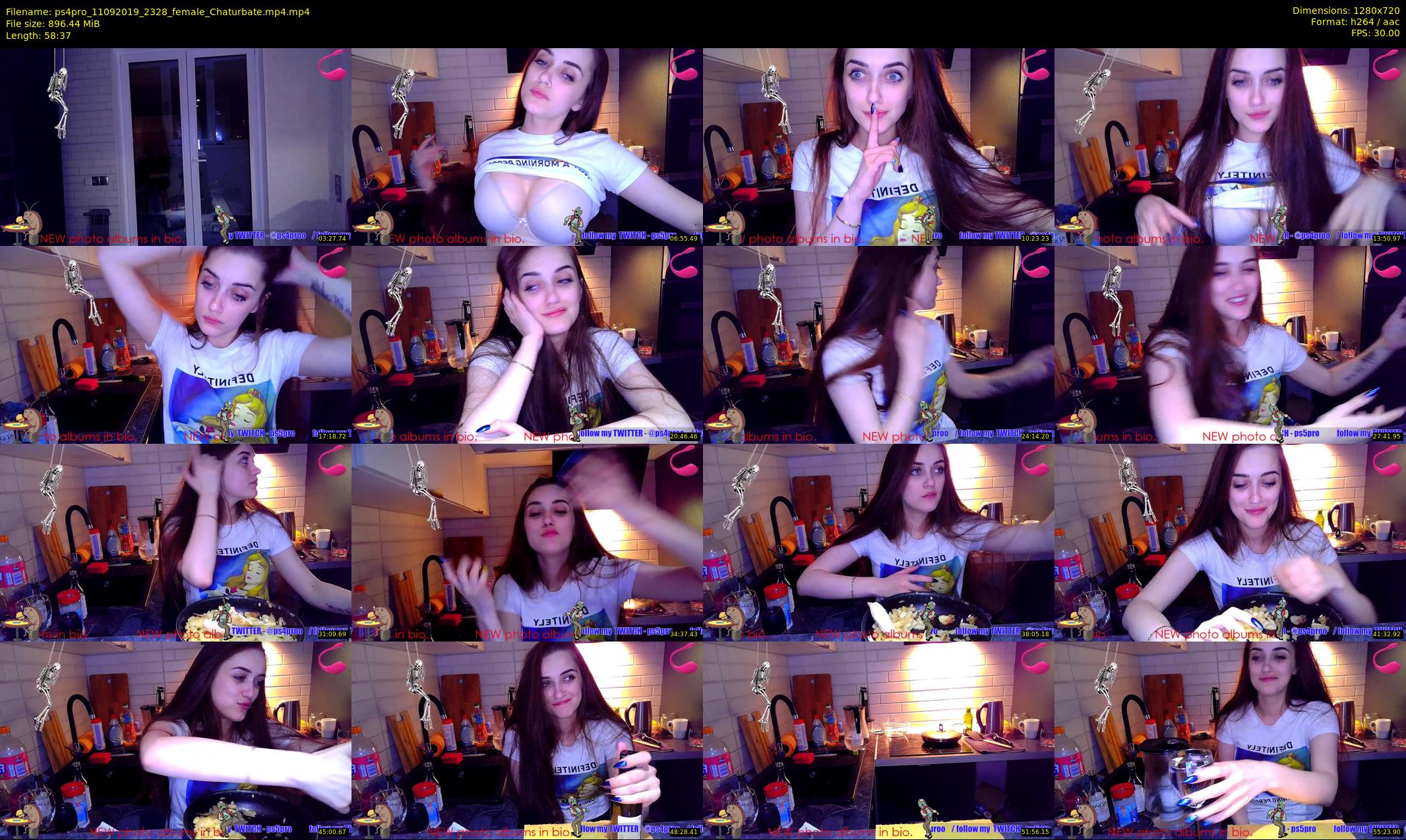 ps4pro — 59 minute Chaturbate female cam show recording, 720p, Sep 11, 2019