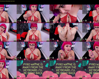 pyrowayne — 44 minute Chaturbate female cam show recording, 720p, Sep 12, 2019