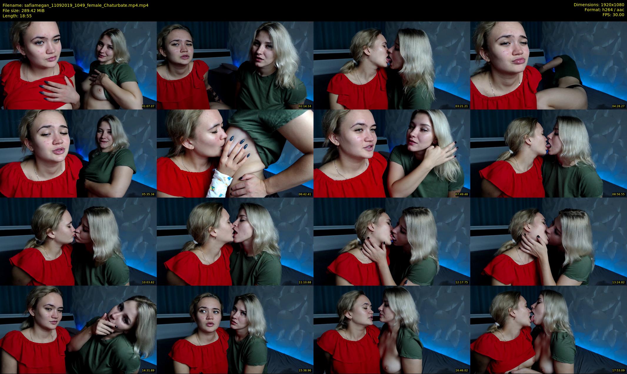 safiamegan — 19 minute Chaturbate couple cam show recording, 1080p, Sep 11, 2019