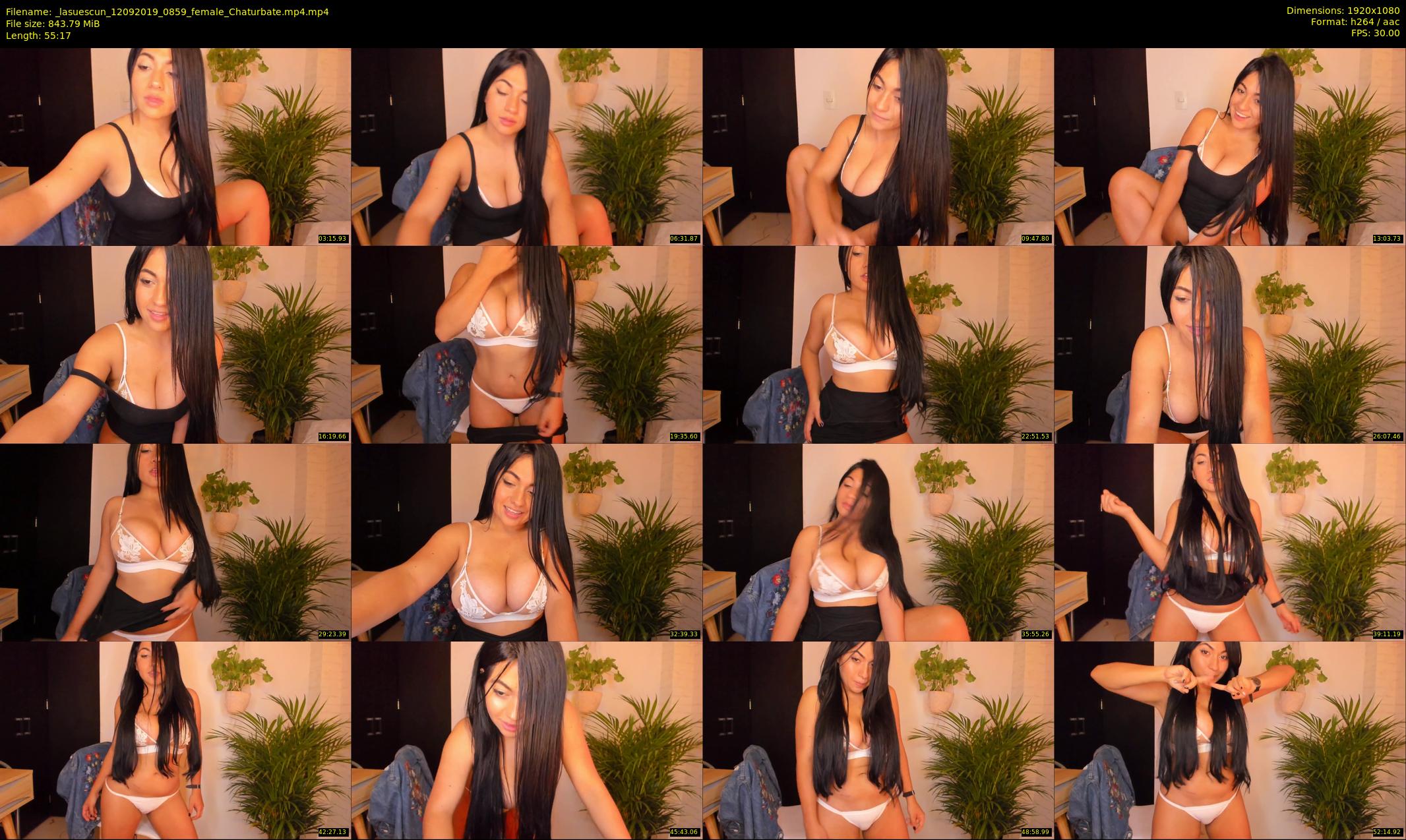 _lasuescun — 56 minute Chaturbate female cam show recording, 1080p, Sep 12, 2019