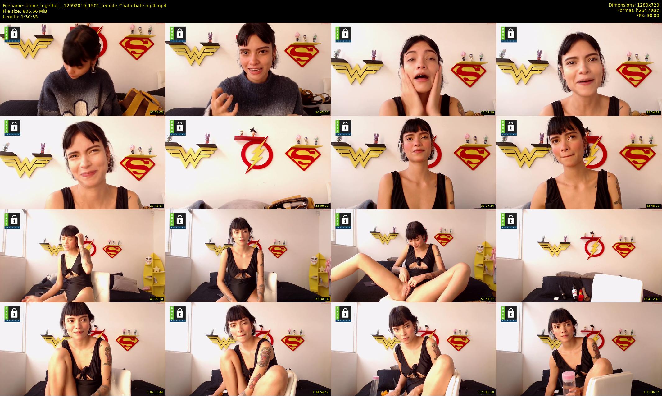 alone_together_ — 91 minute Chaturbate female cam show recording, 720p, Sep 12, 2019