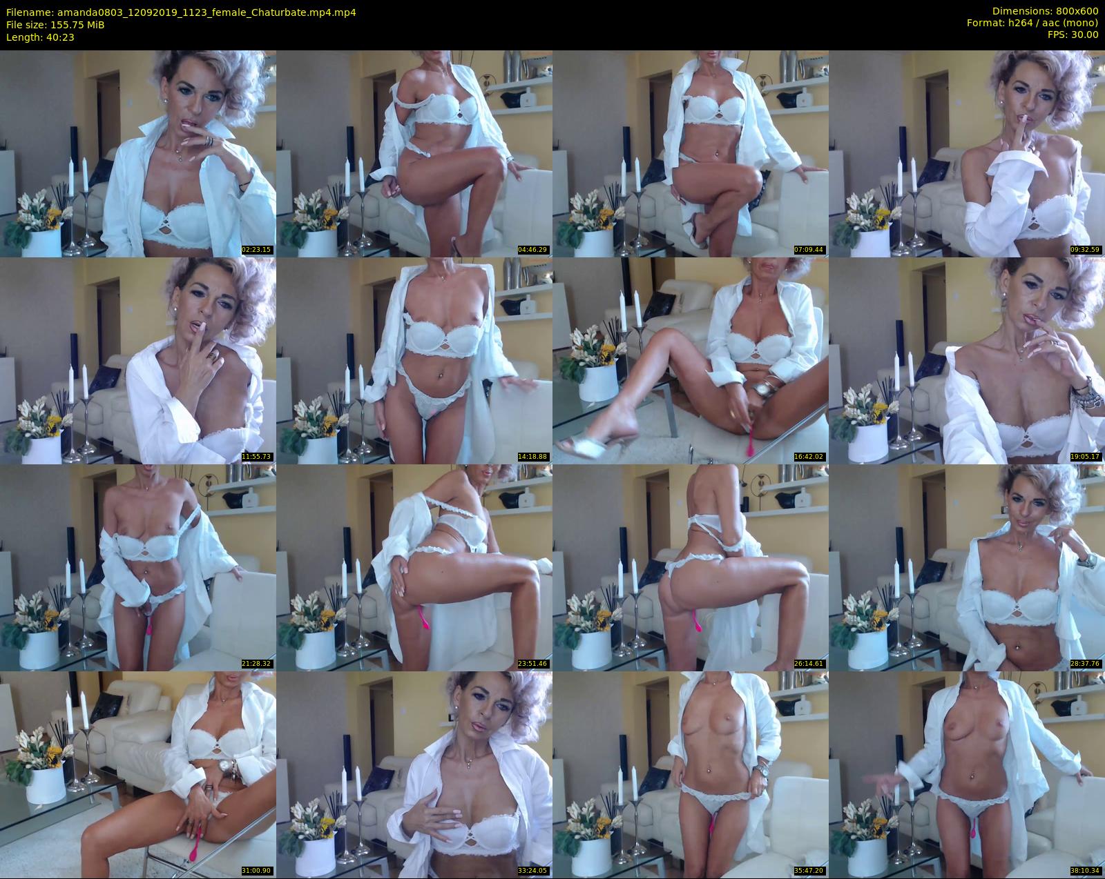 amanda0803 — 41 minute Chaturbate female cam show recording, 480p, Sep 12, 2019