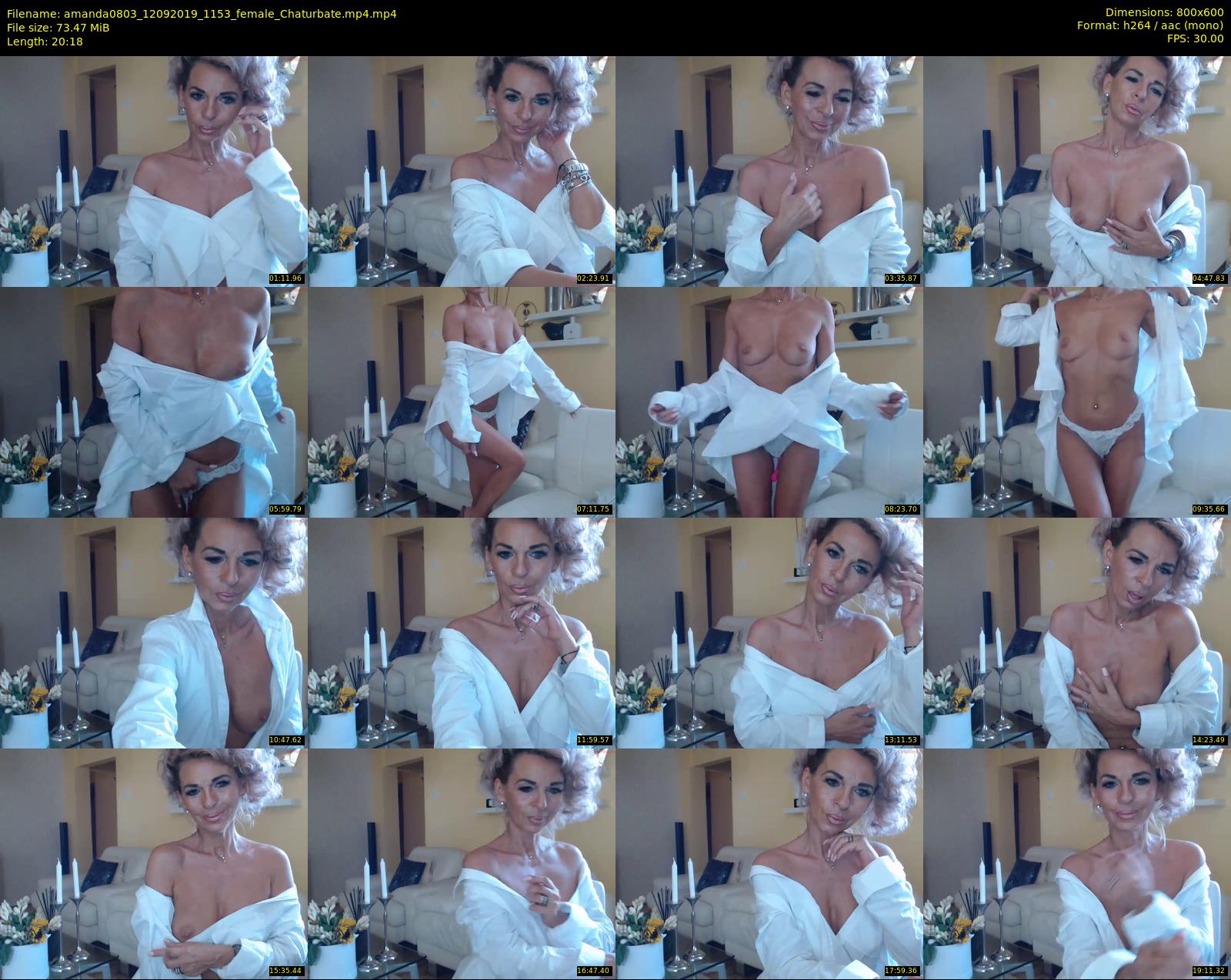 amanda0803 — 21 minute Chaturbate female cam show recording, 480p, Sep 12, 2019